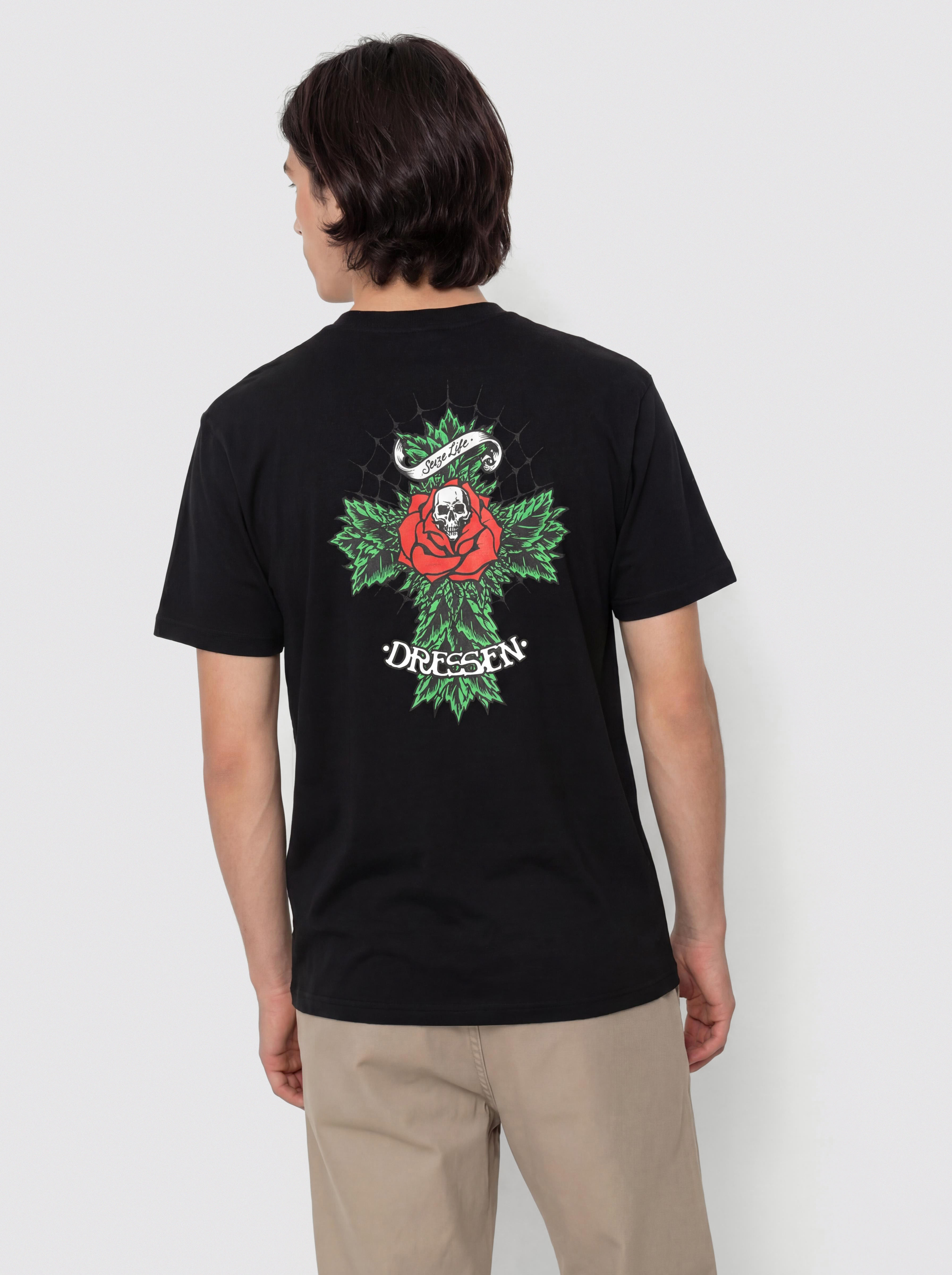 Tricou Santa Cruz Dressen Rose Cross 2