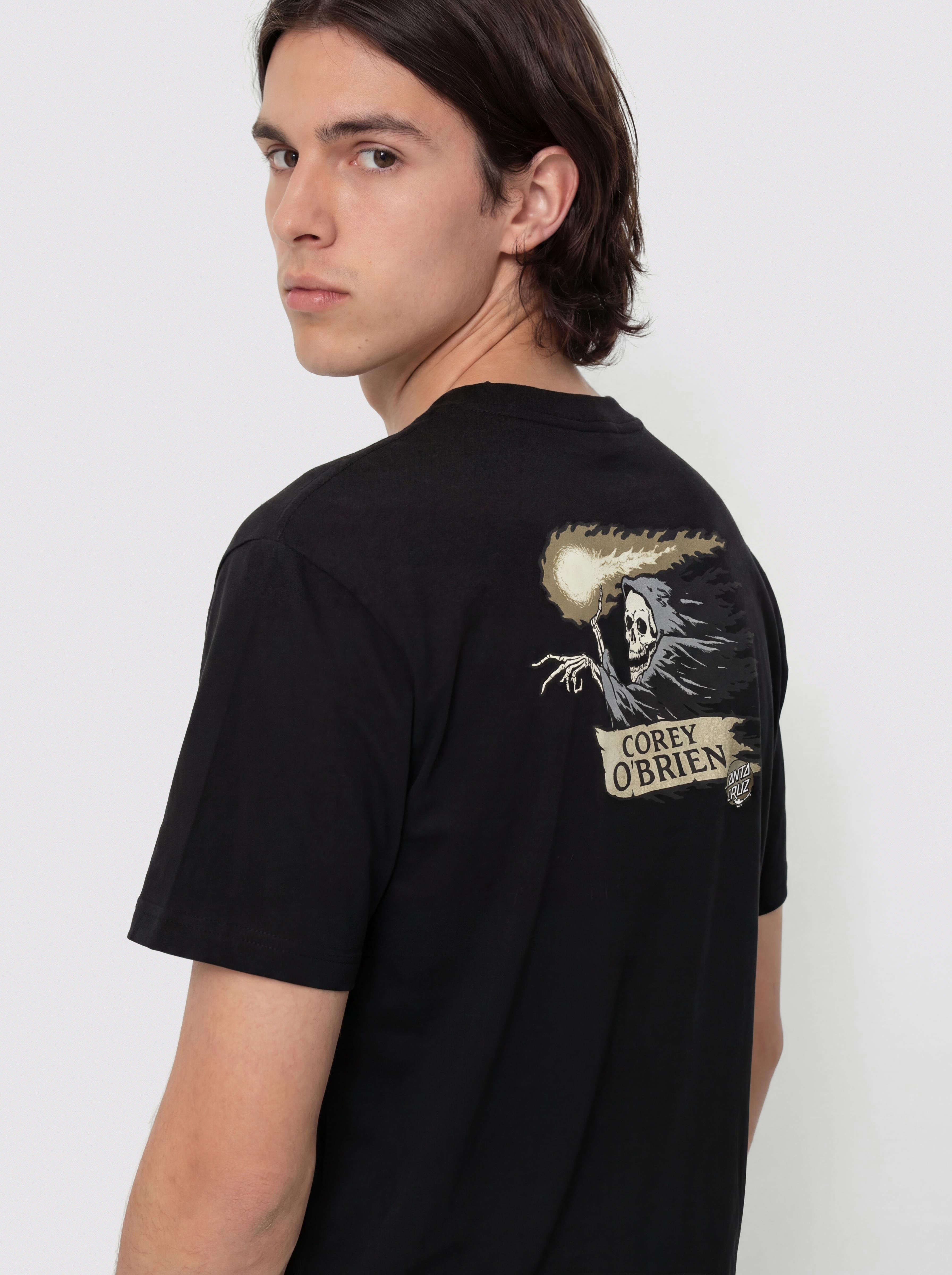 Tricou Santa Cruz O'Brien Reaper (black)
