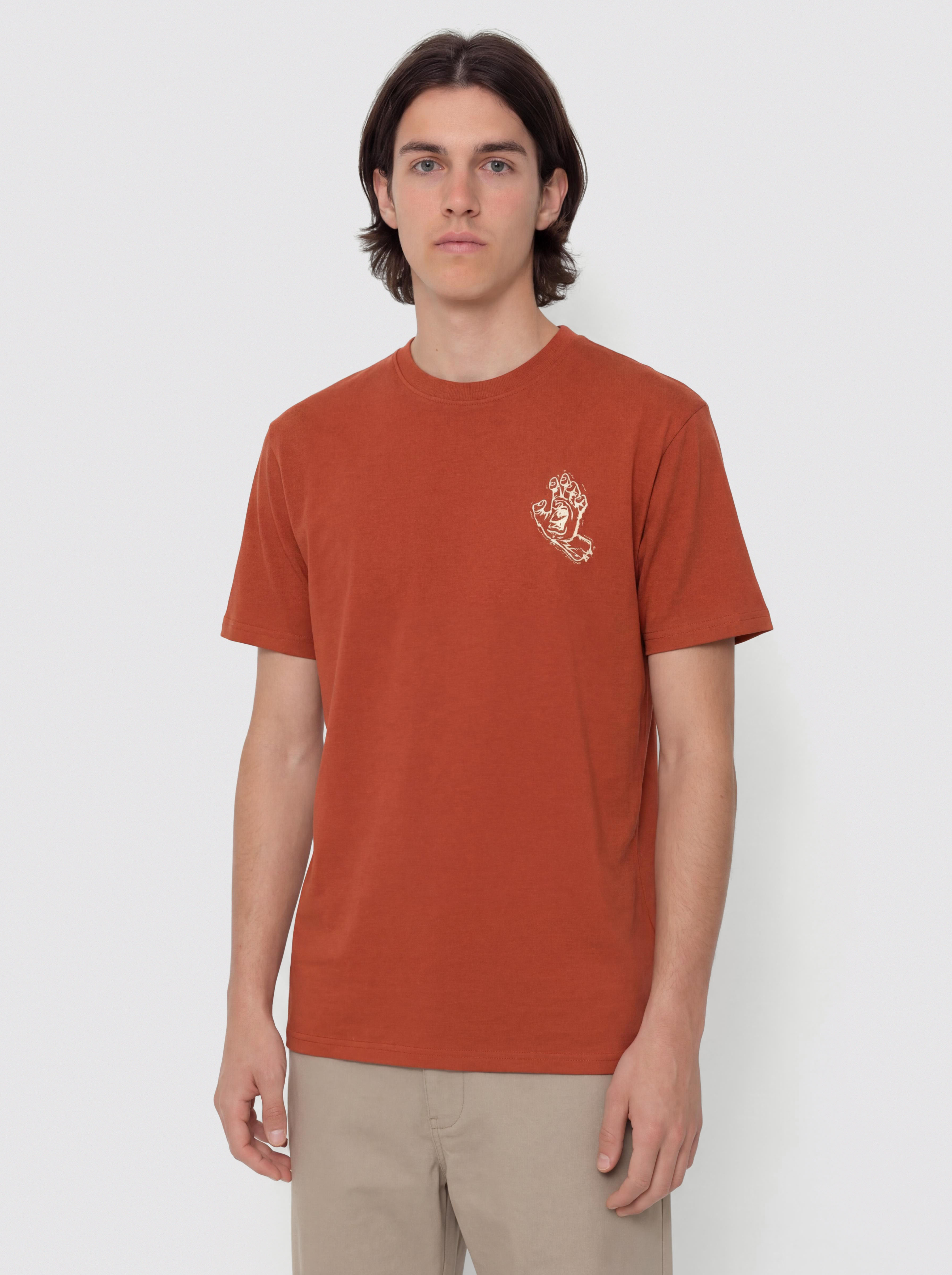 Tricou Santa Cruz Stamped Screaming Hand (ketchup)