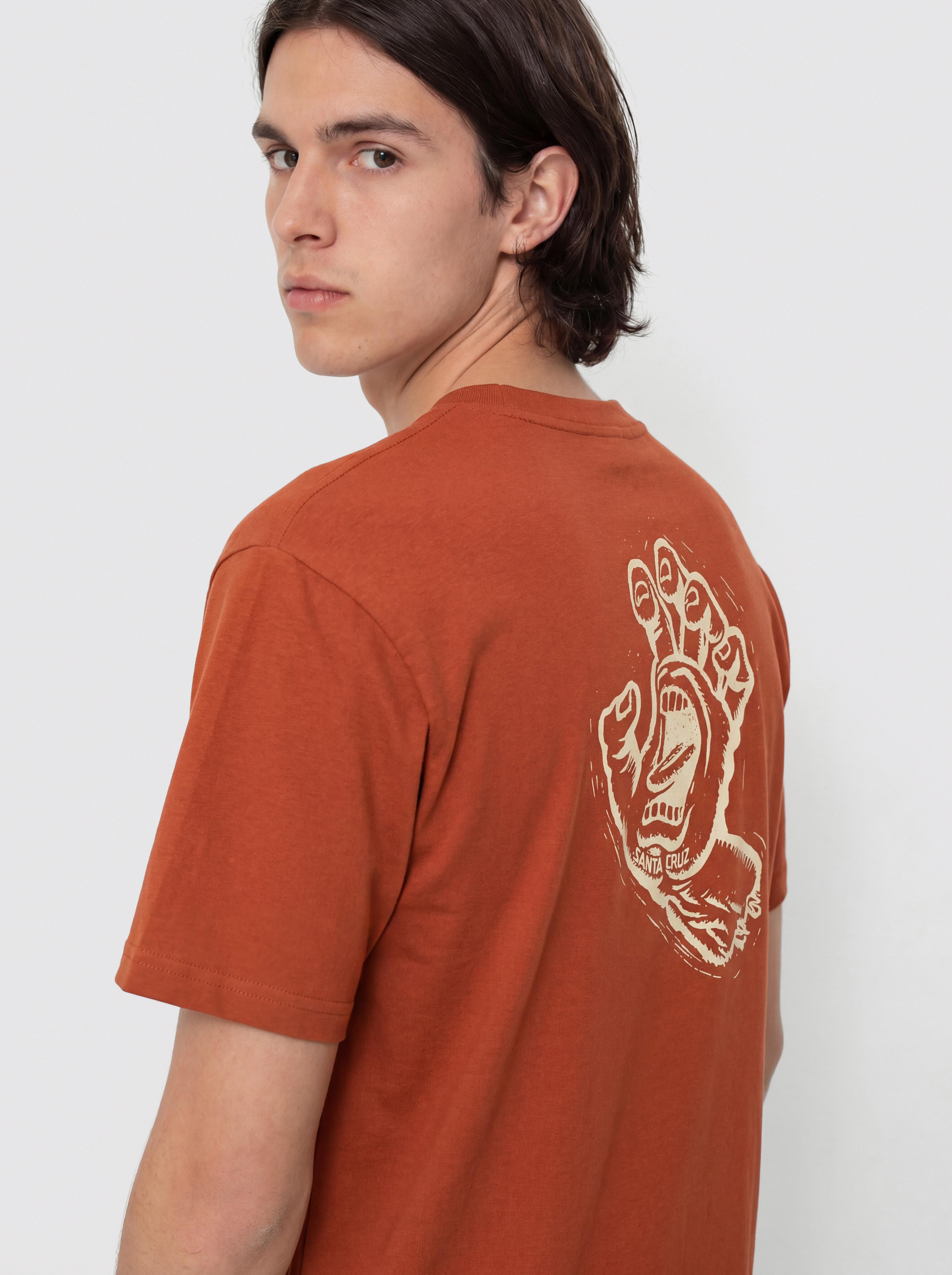 Tricou Santa Cruz Stamped Screaming Hand (ketchup)