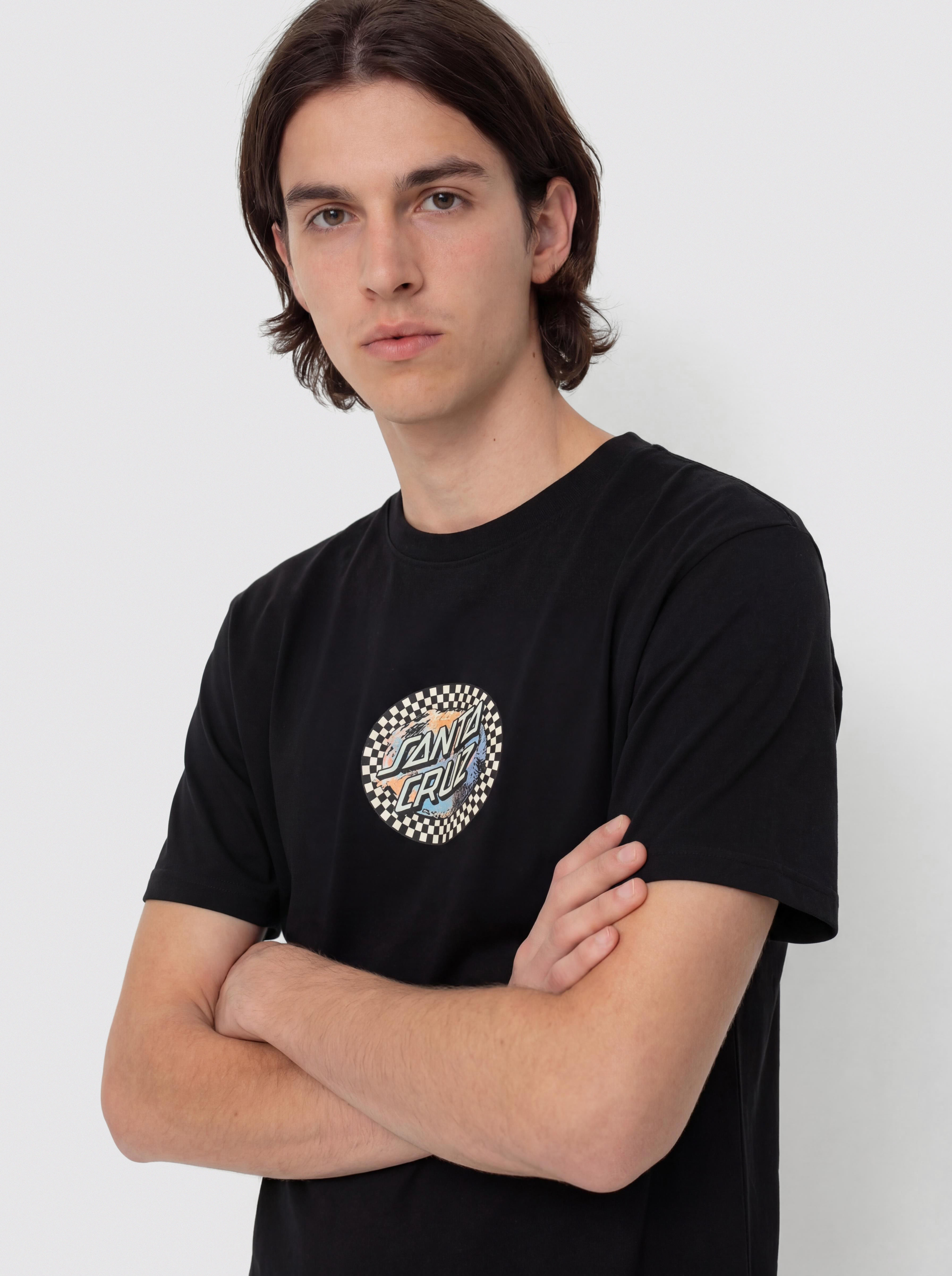 Tricou Santa Cruz Collage Oval Dot (black)