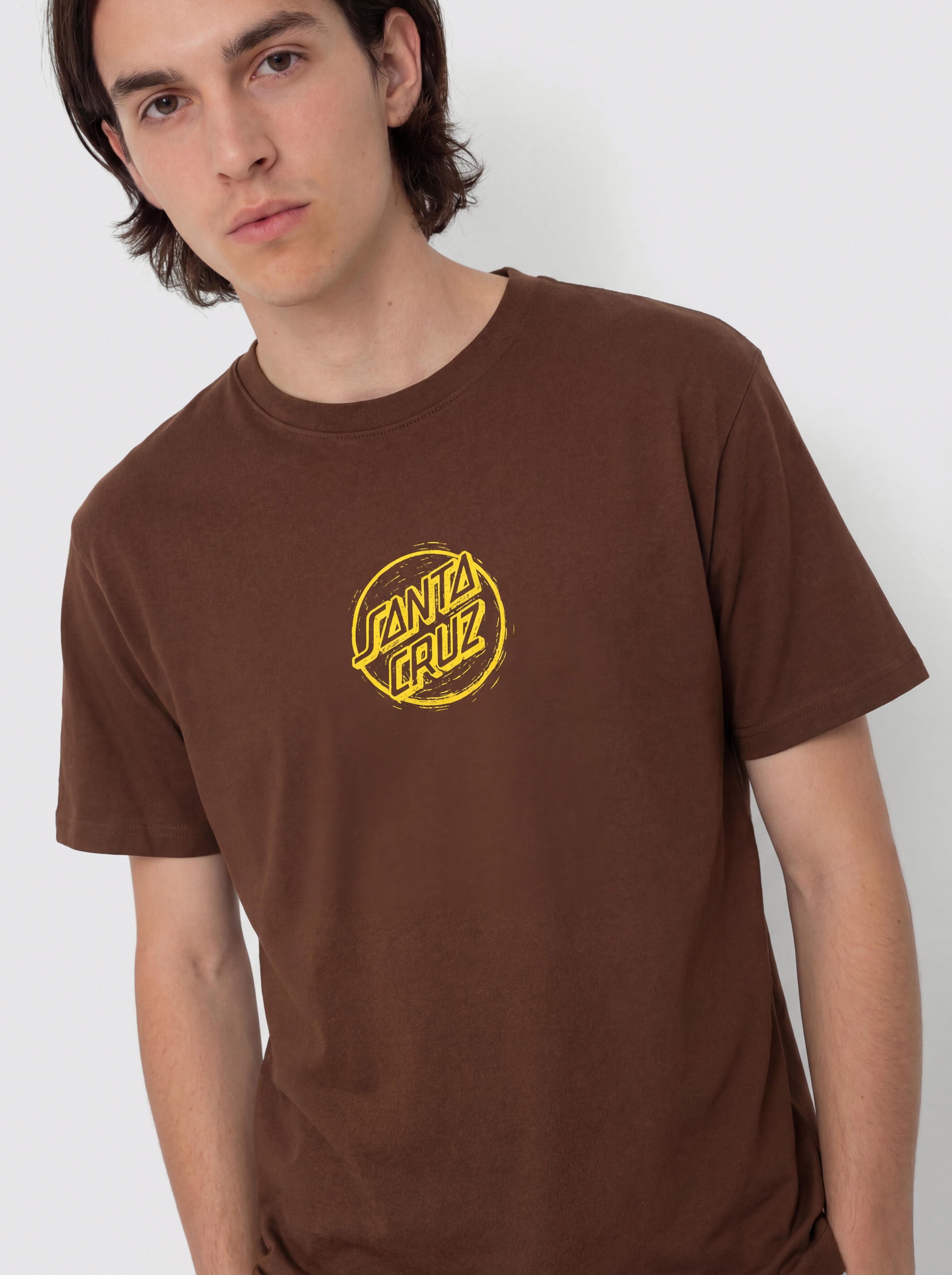 Tricou Santa Cruz Stamped Opus Front (coffee)