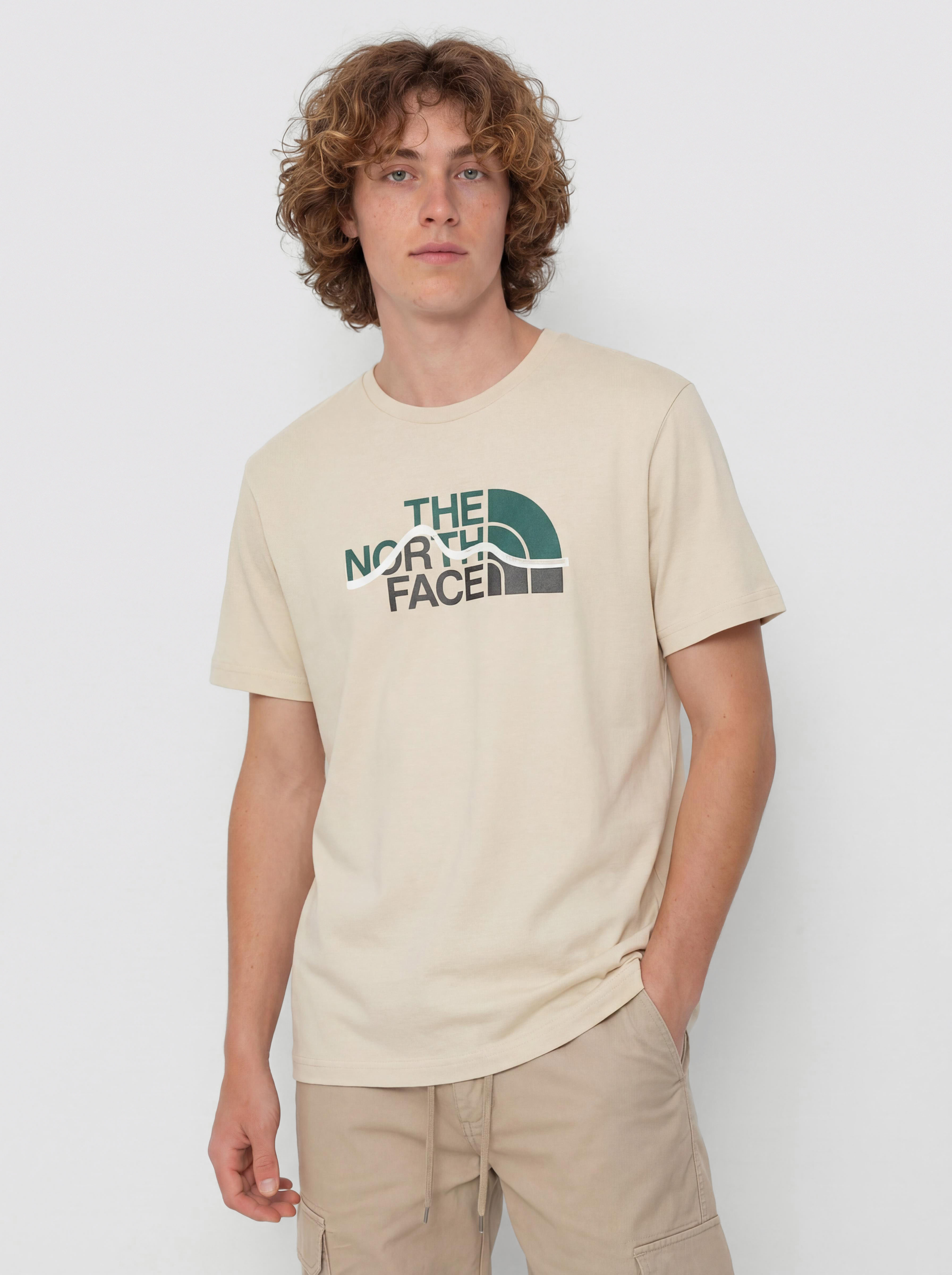 Tricou The North Face Mountain Line (gravel)