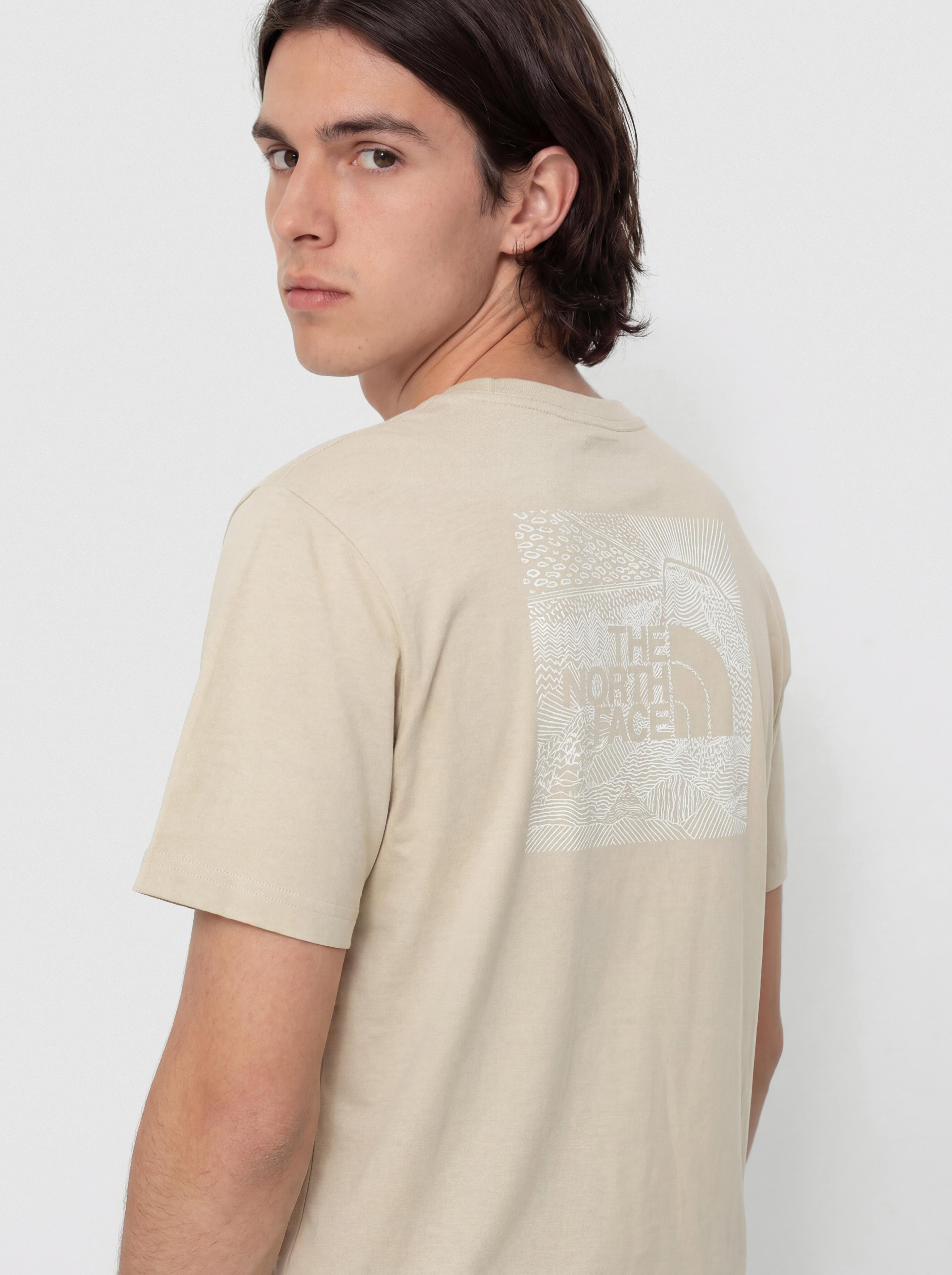 Tricou The North Face Box Nse Celebration (desert stone)