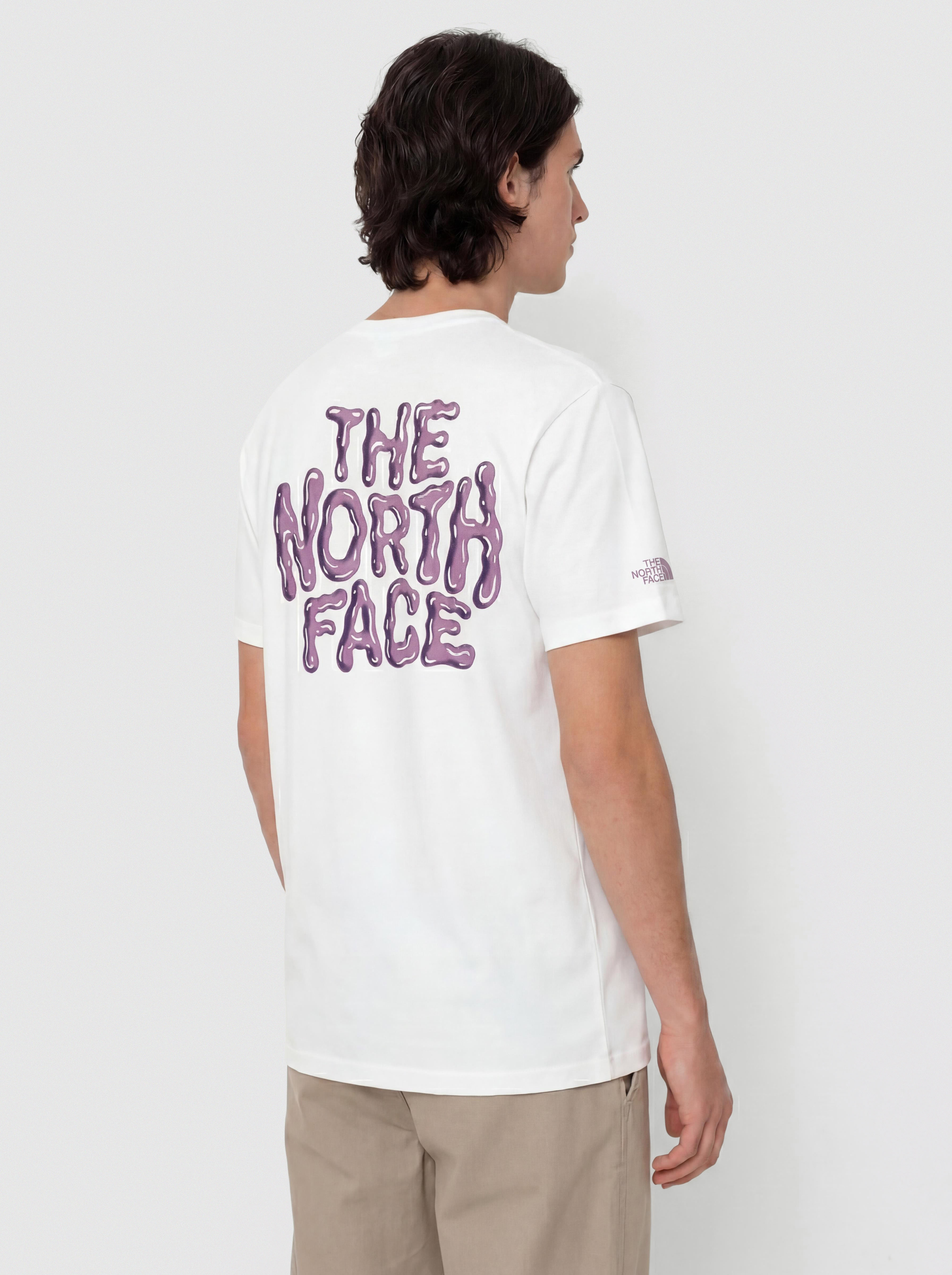 Tricou The North Face Drip Logo Relaxed (tnf white)