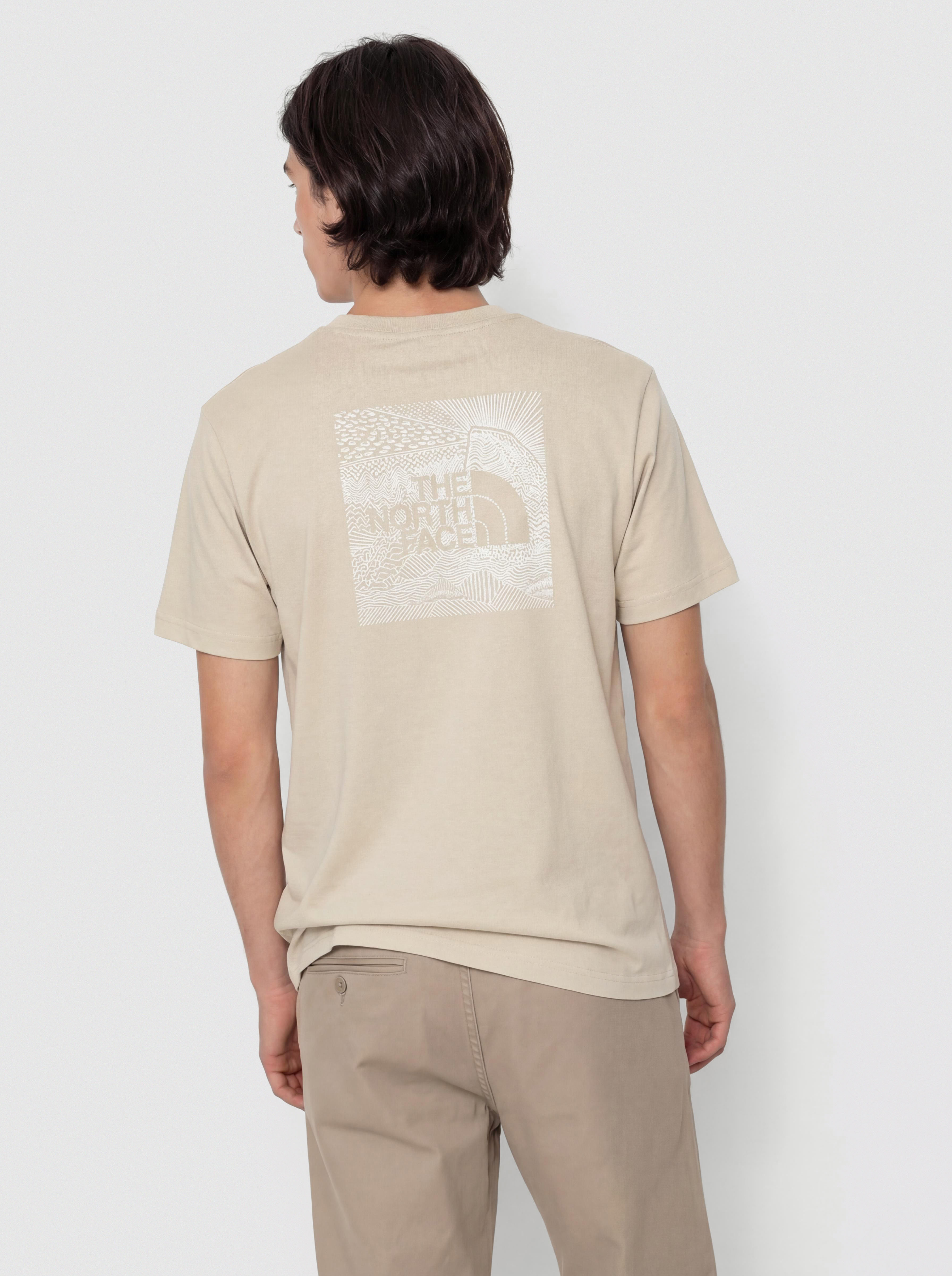 Tricou The North Face Box Nse Celebration (desert stone)