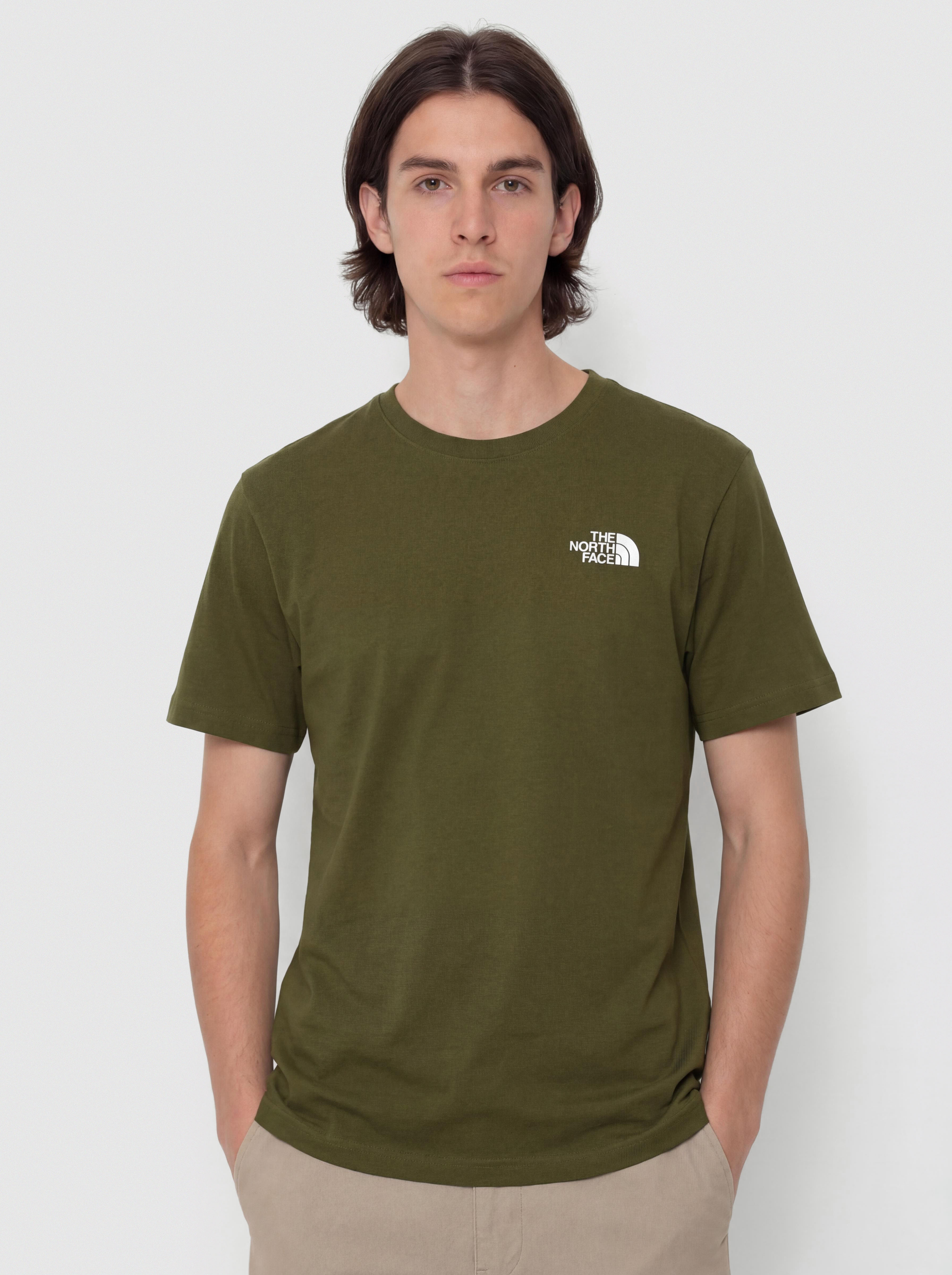 Tricou The North Face Box Nse Celebration (woodland green)