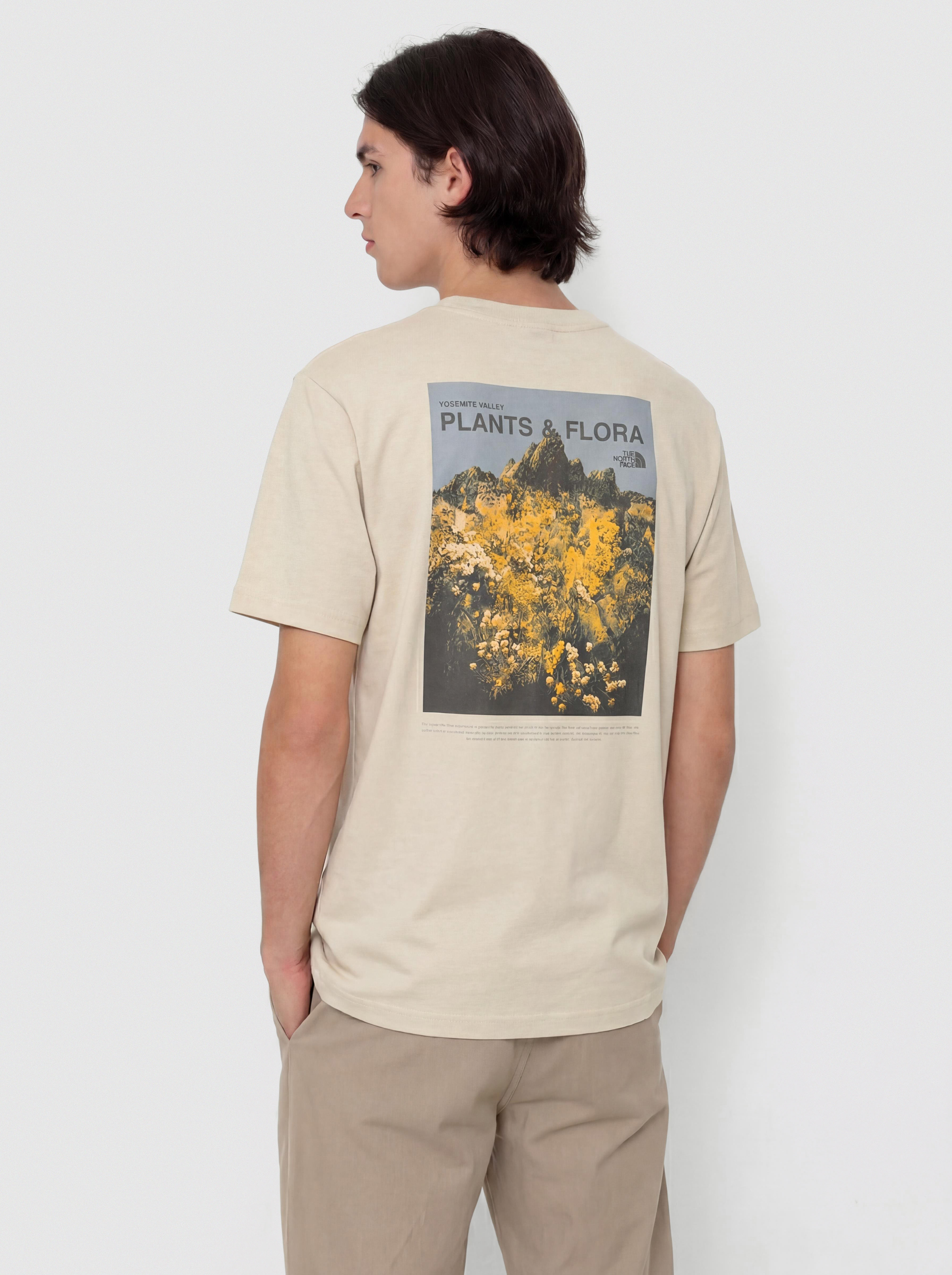 Tricou The North Face Plant & Flora Oversize (desert stone)