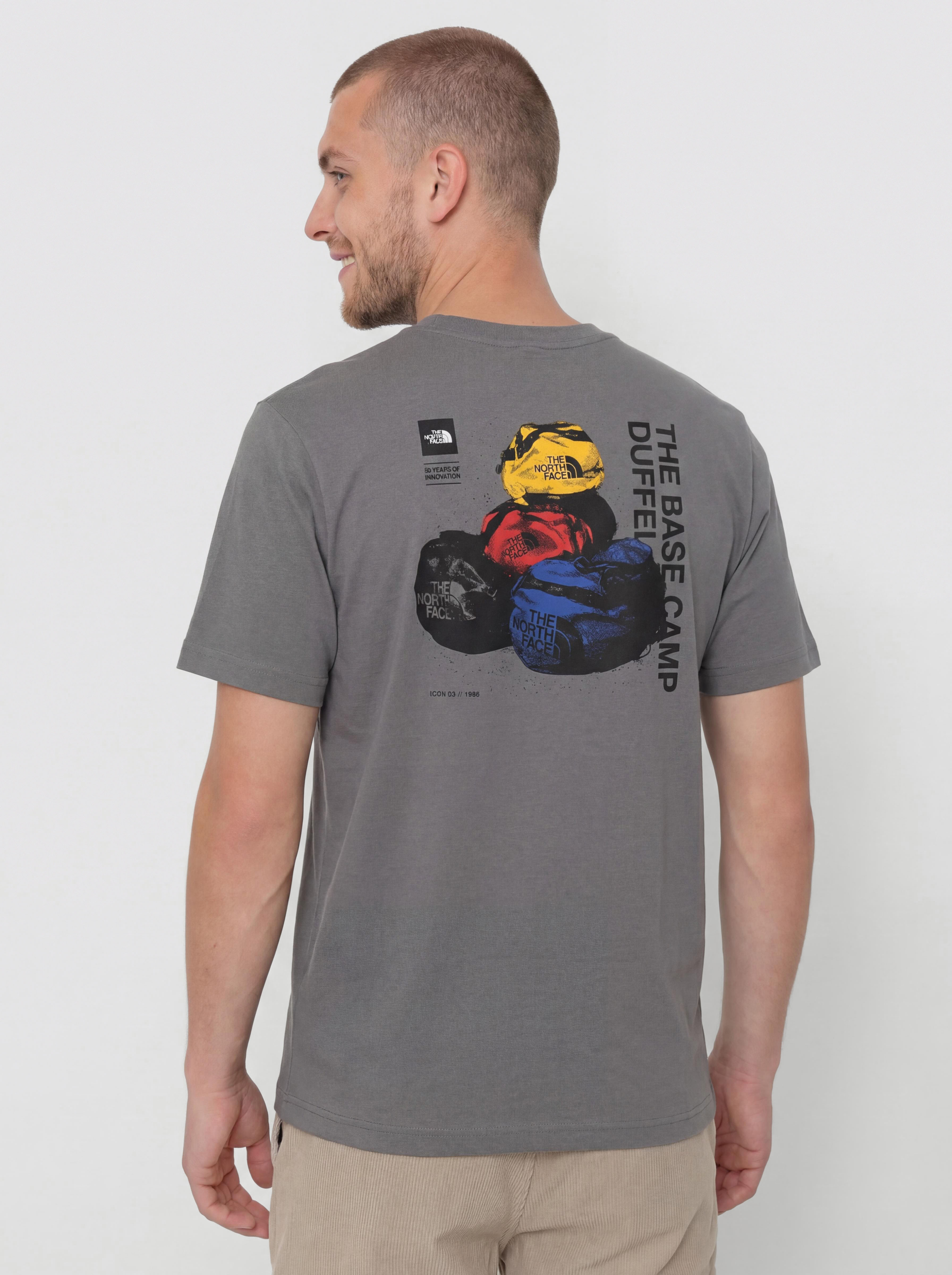 Tricou The North Face Bcd Celebration Relaxed (smoked pearl)