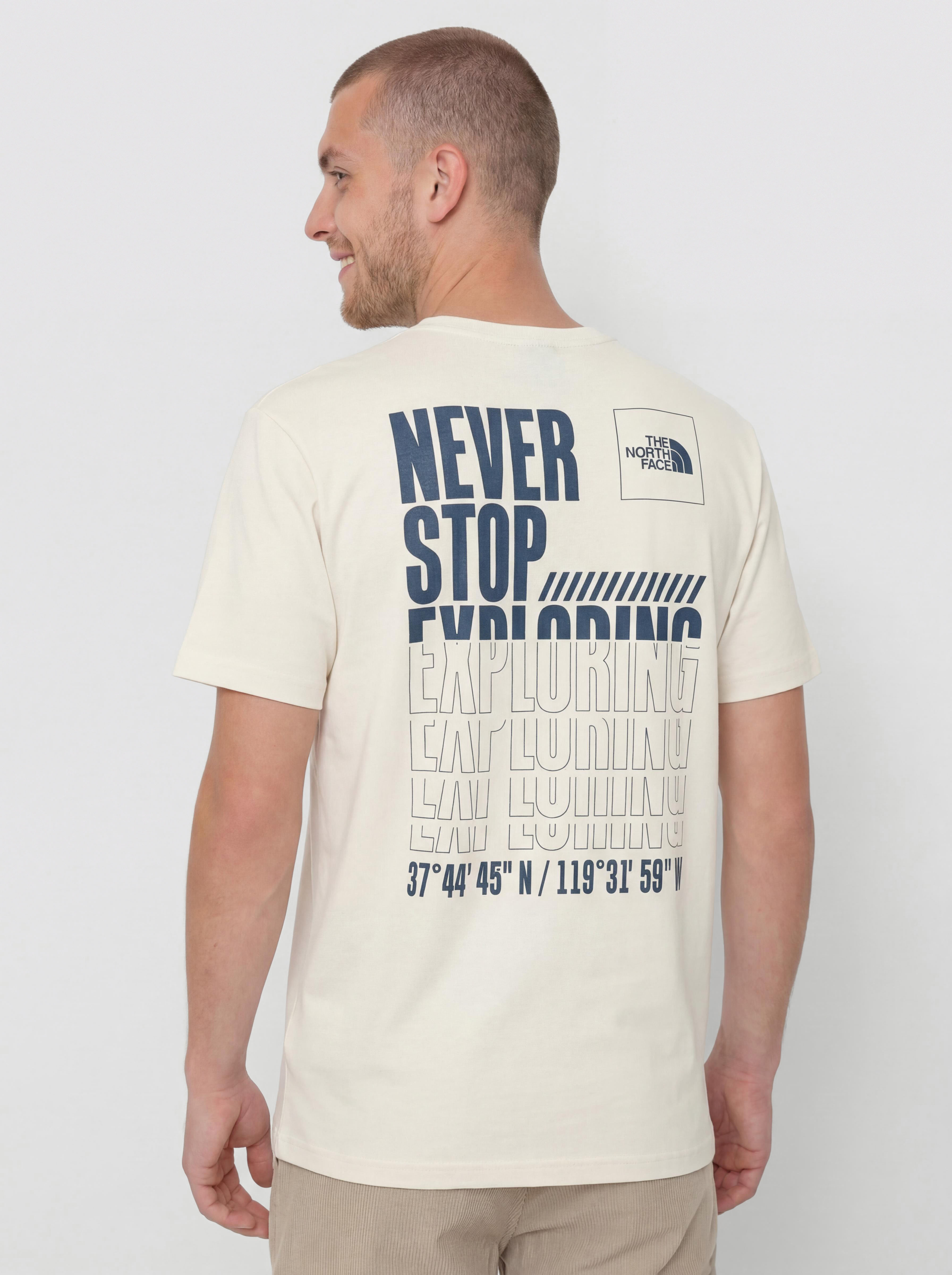 Tricou The North Face Coordinates (white dune)