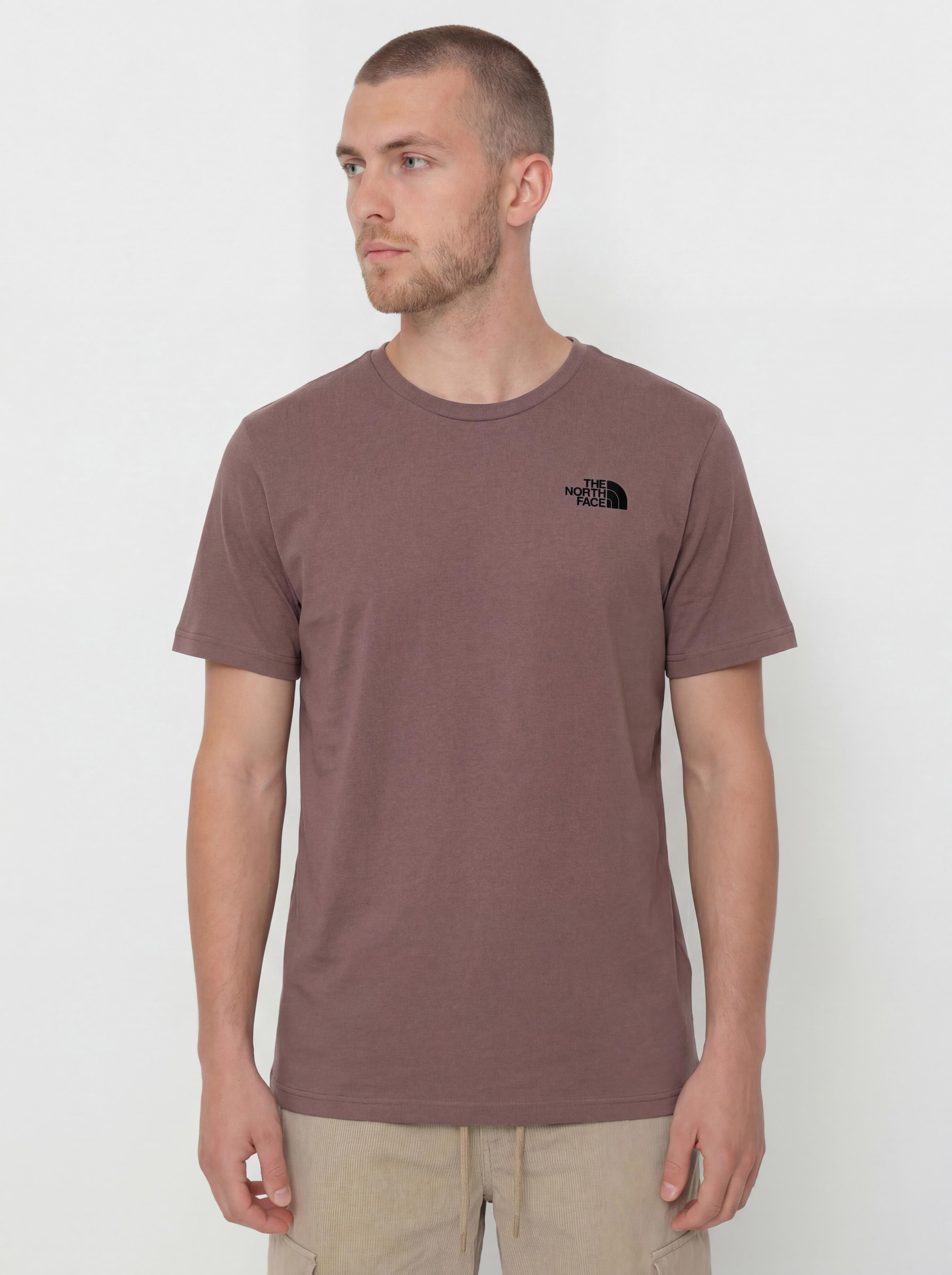 Tricou The North Face Box Nse Edge Of Light Infill Relaxed (tawny quartz/tnf black)