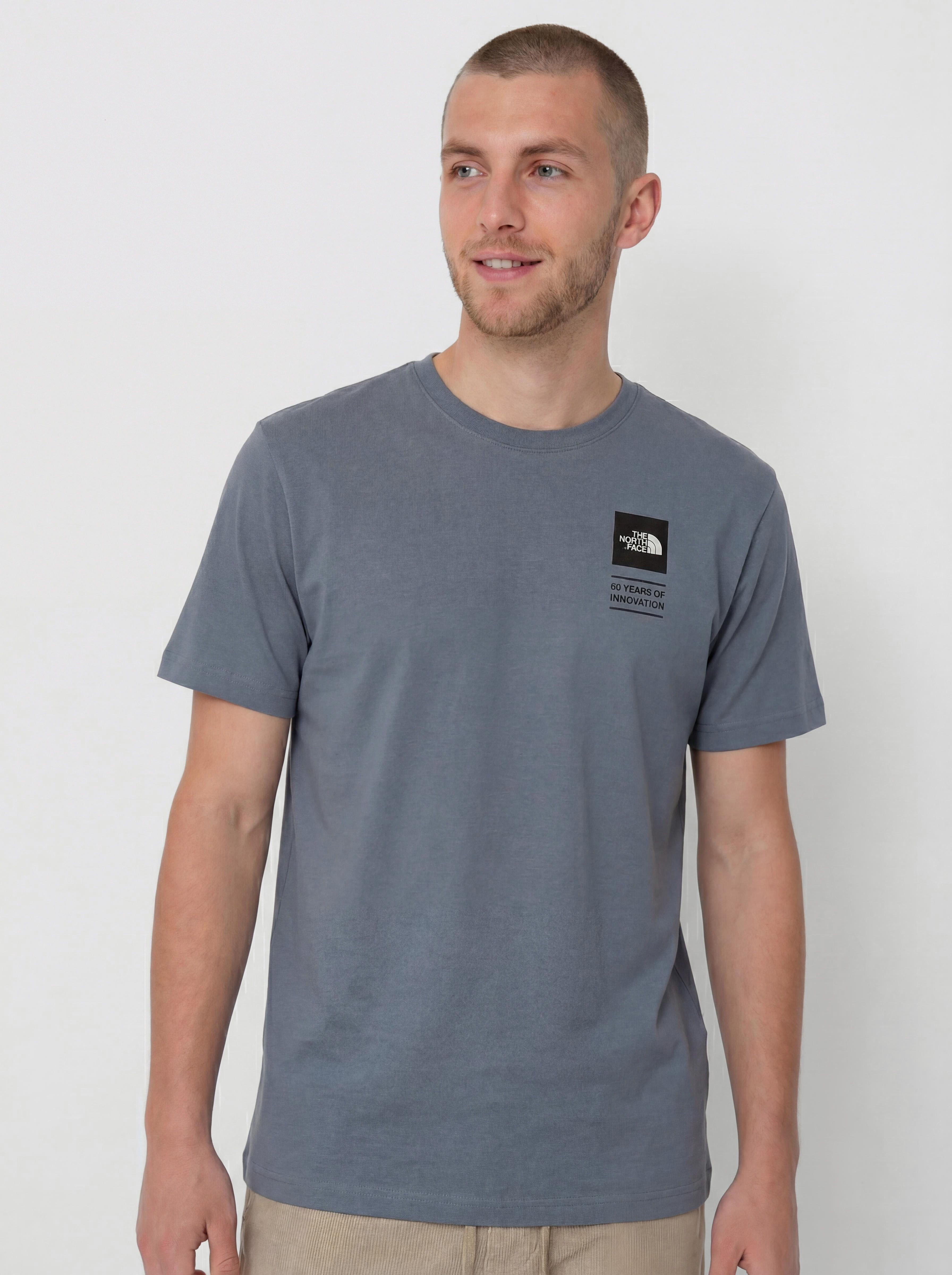 Tricou The North Face Icon Celebration (granite grey)