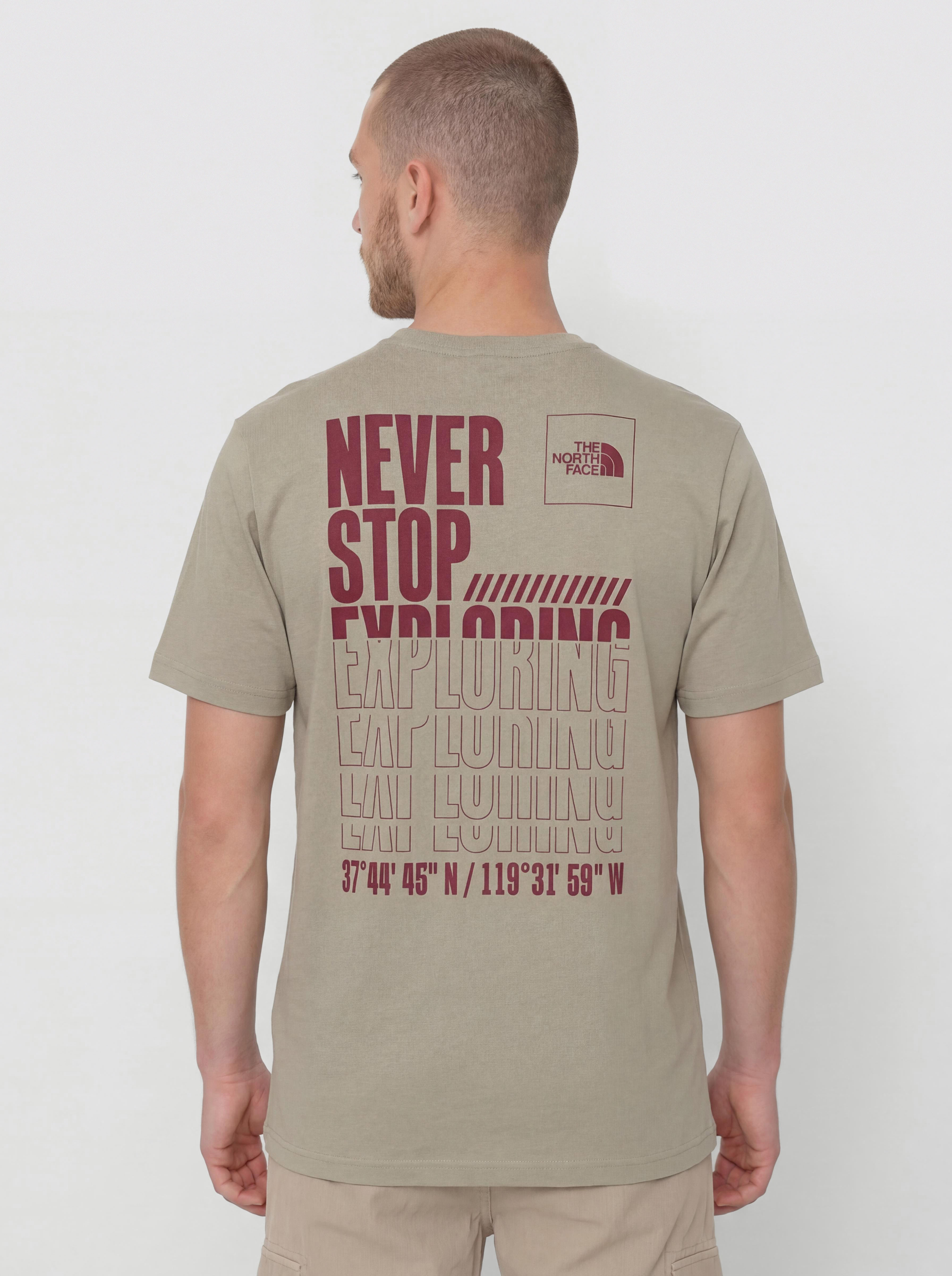 Tricou The North Face Coordinates (clay grey)