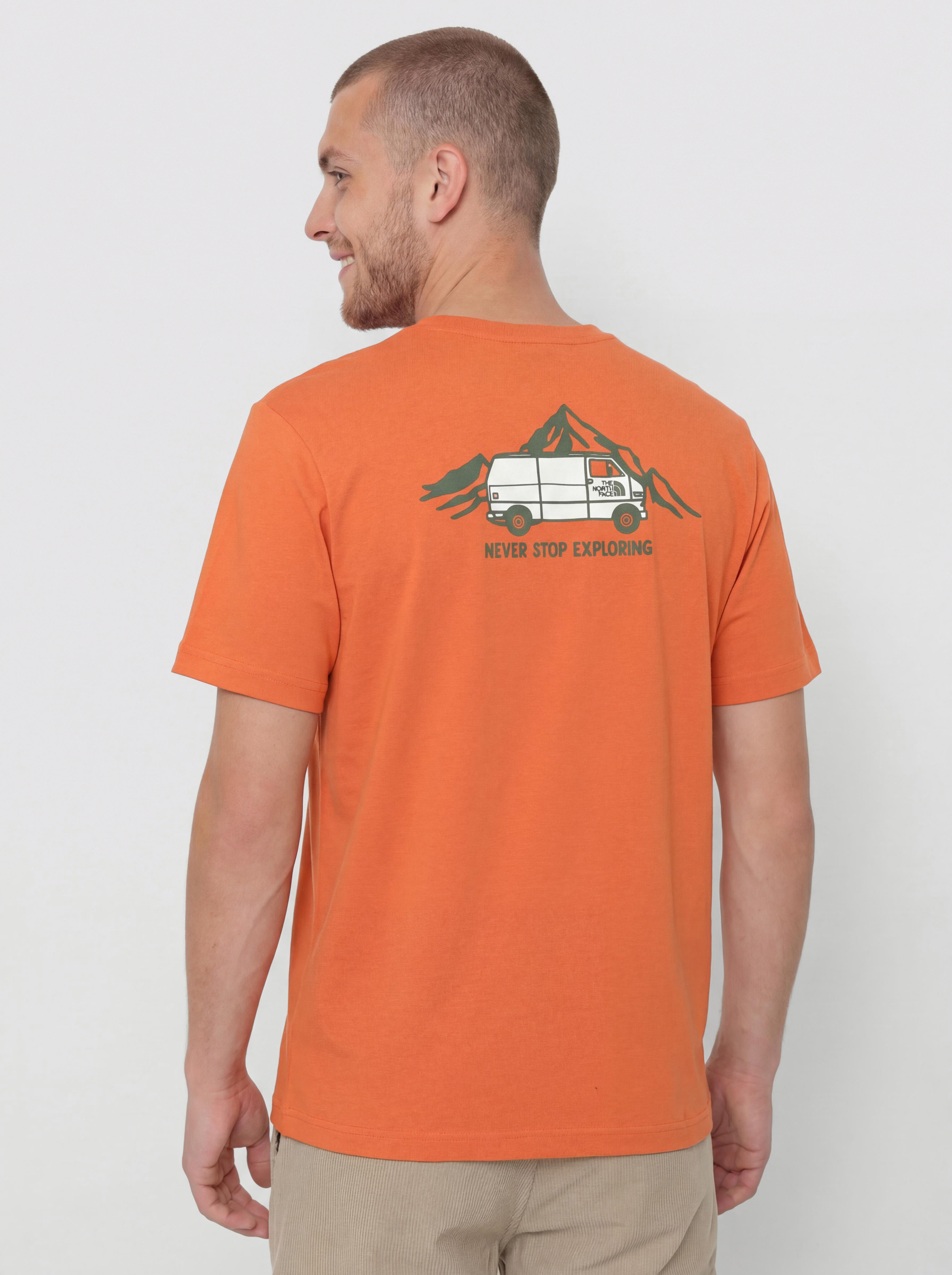 Tricou The North Face Outdoor Graphic (iron bronze)