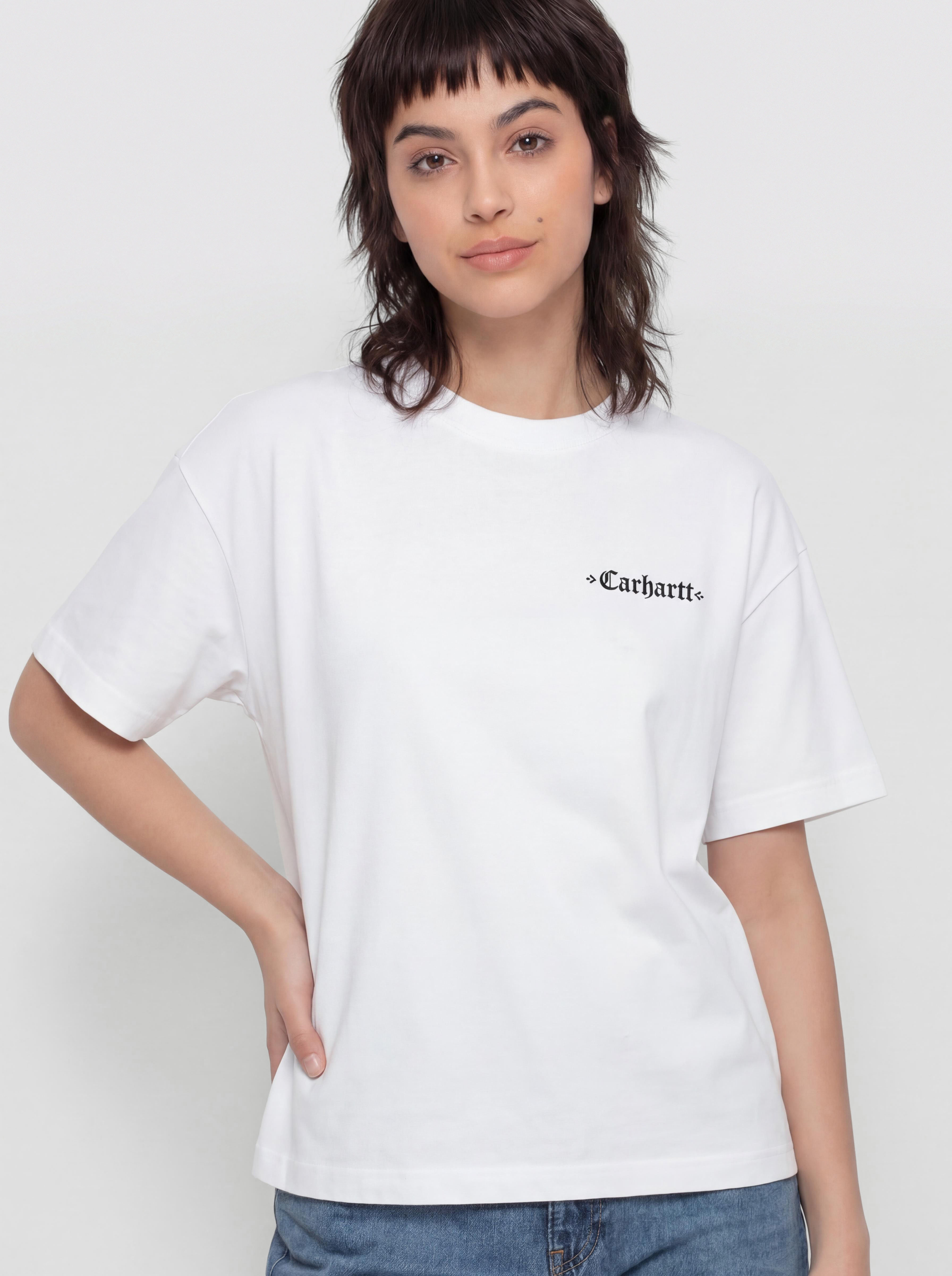 Tricou Carhartt WIP Greatest Hits 02 Wmn (white/black)