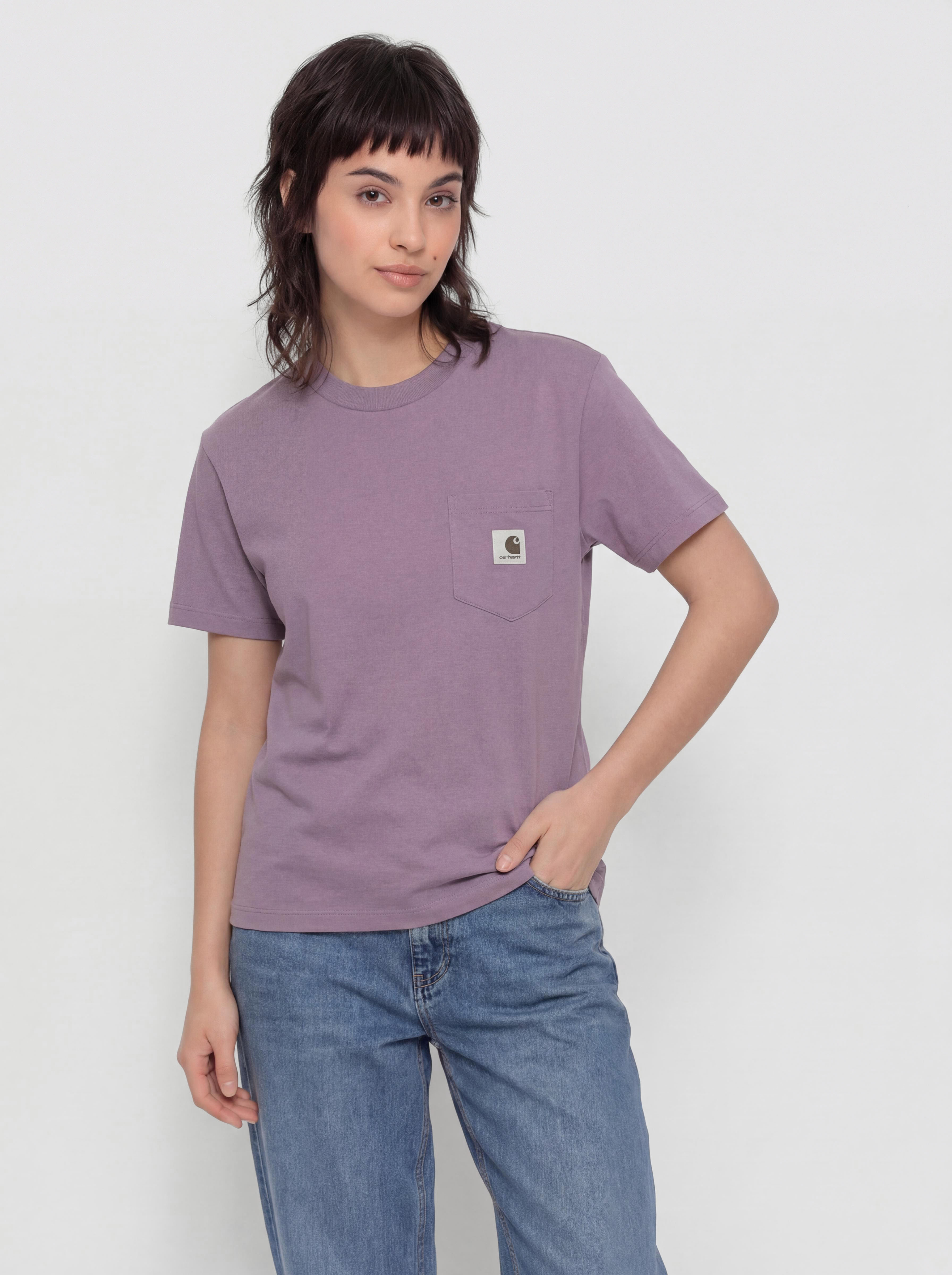 Tricou Carhartt WIP Pocket Wmn (phlox)
