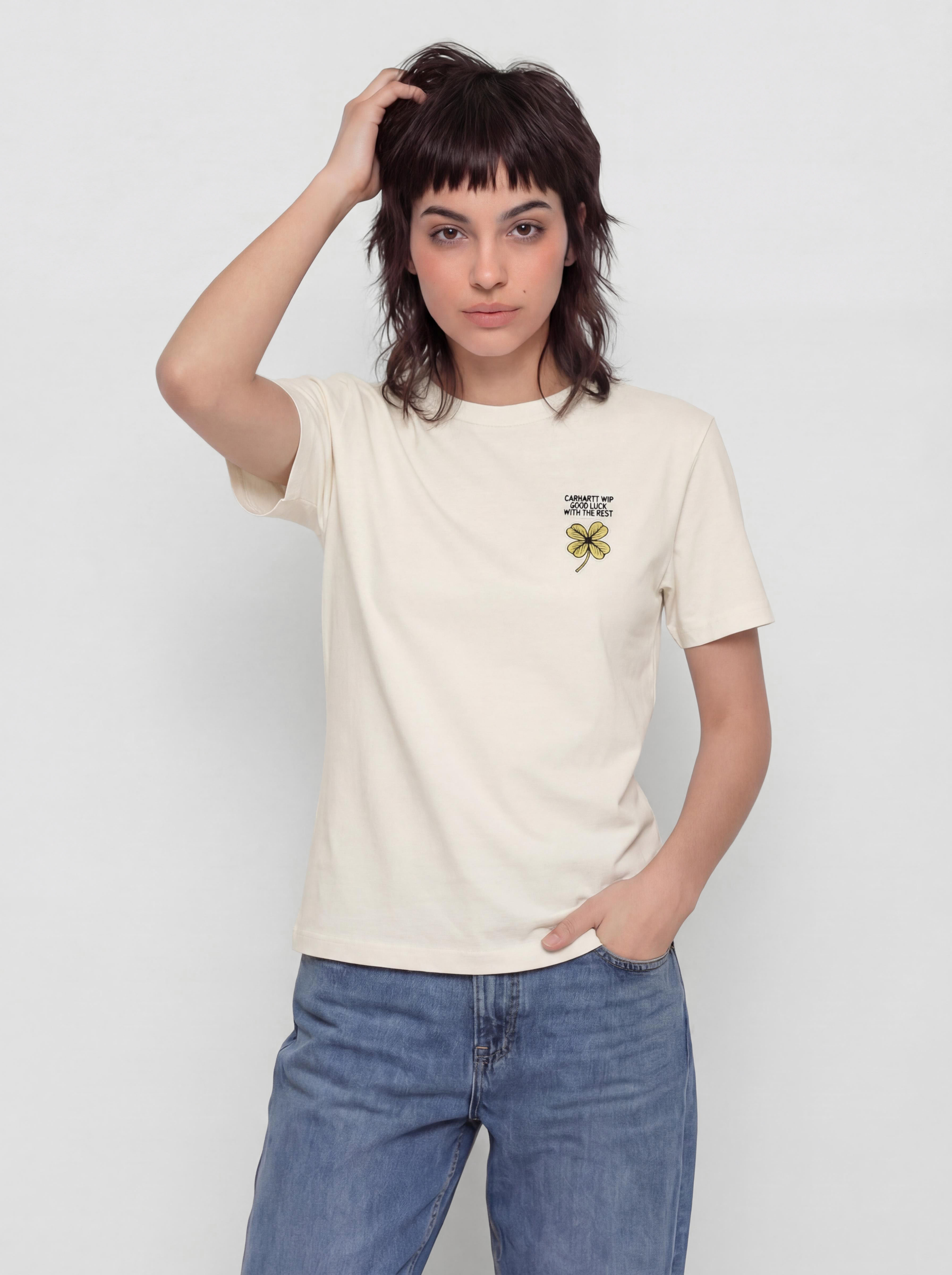 Tricou Carhartt WIP Clover Wmn (wax)