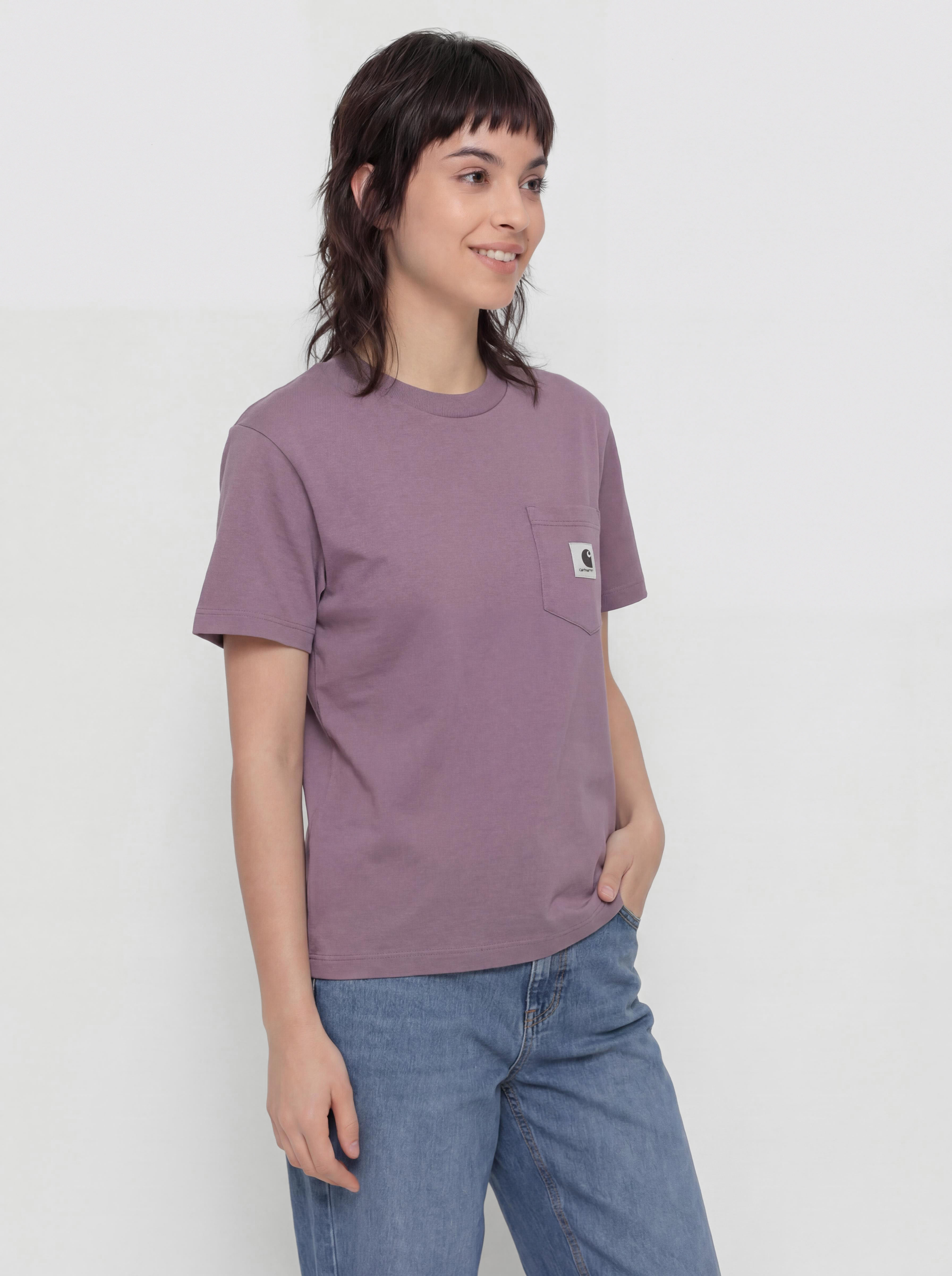 Tricou Carhartt WIP Pocket Wmn (phlox)
