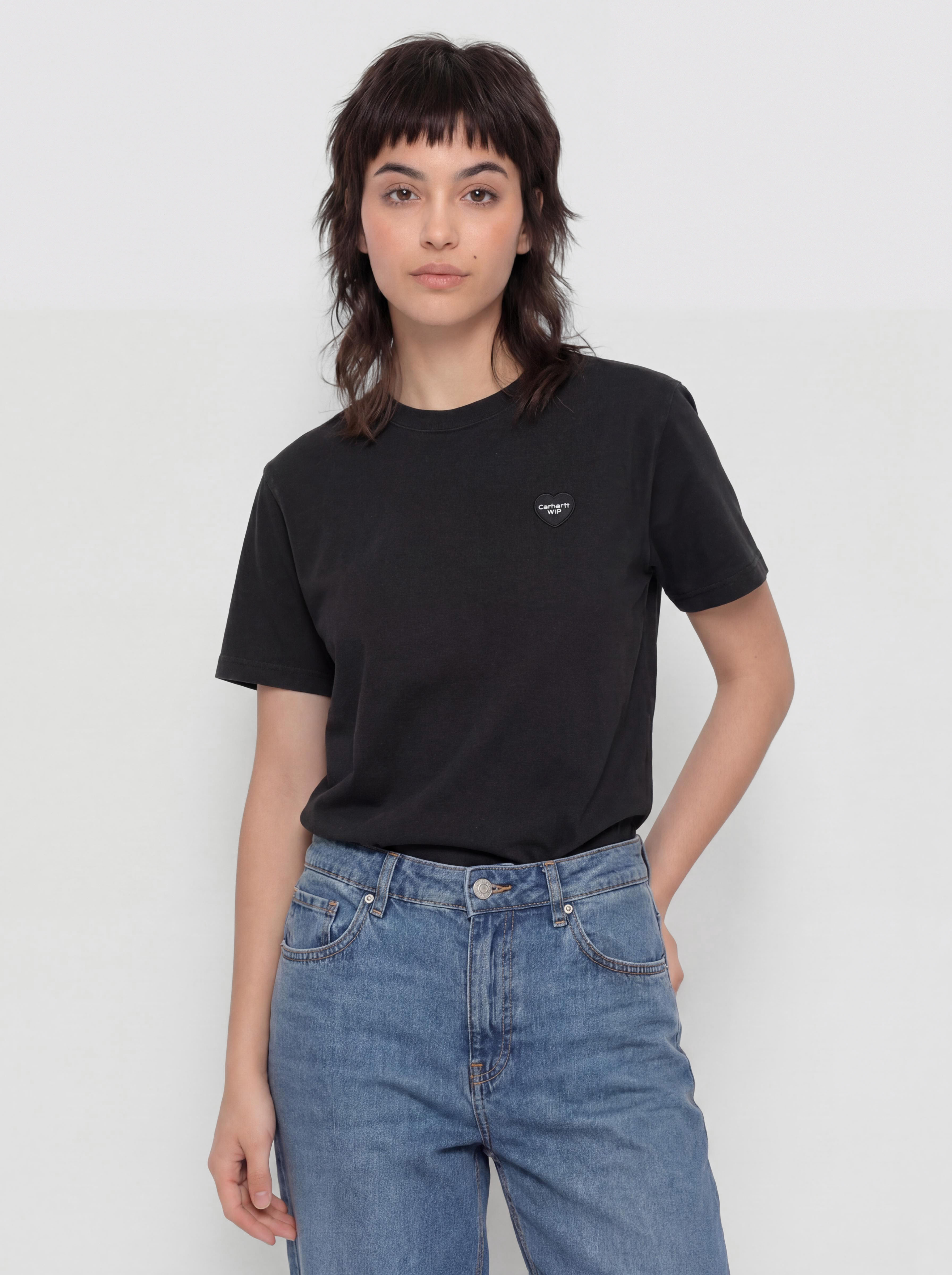 Tricou Carhartt WIP Ingo Wmn (black)