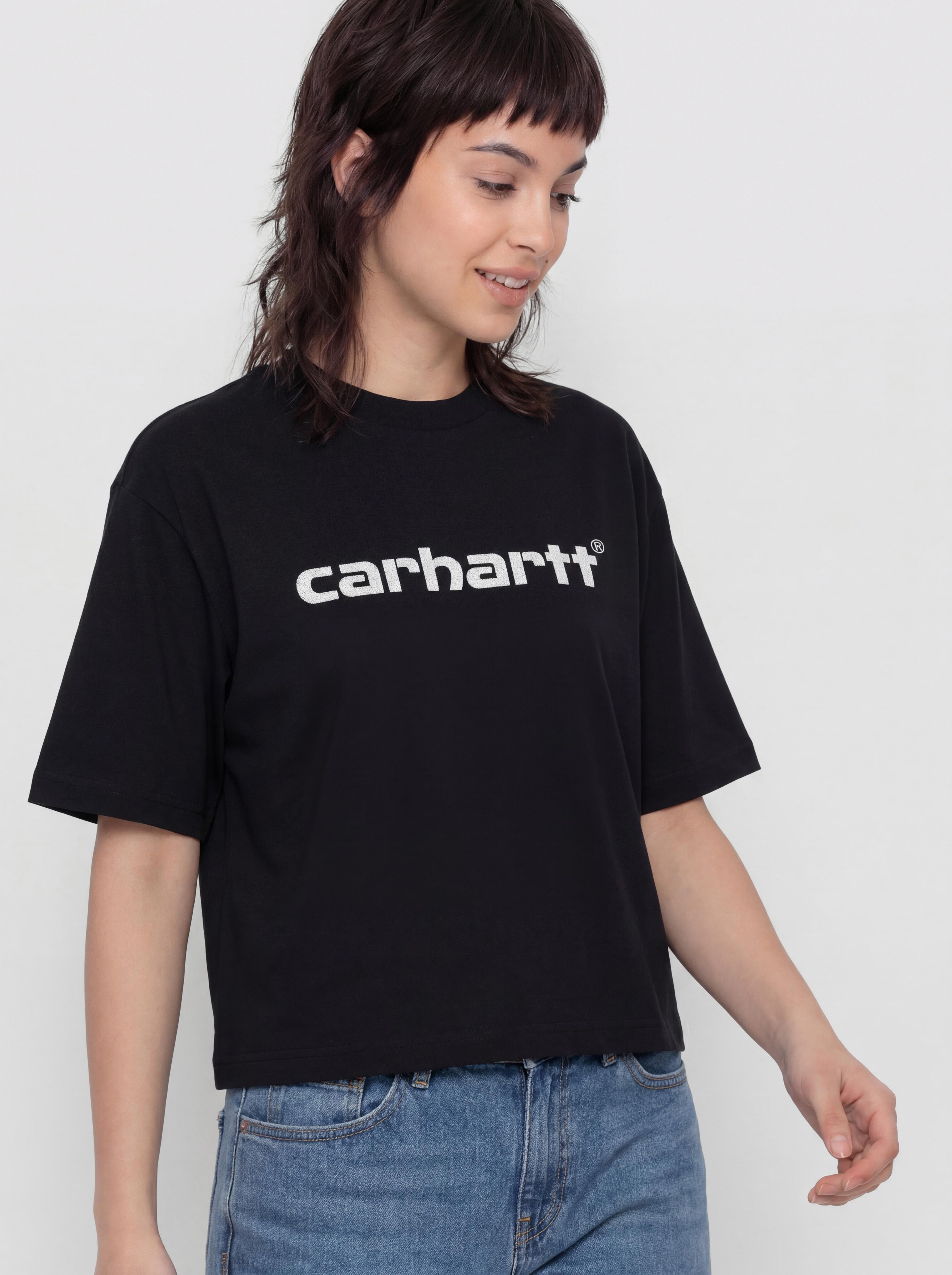 Tricou Carhartt WIP Archive Script Wmn (black)