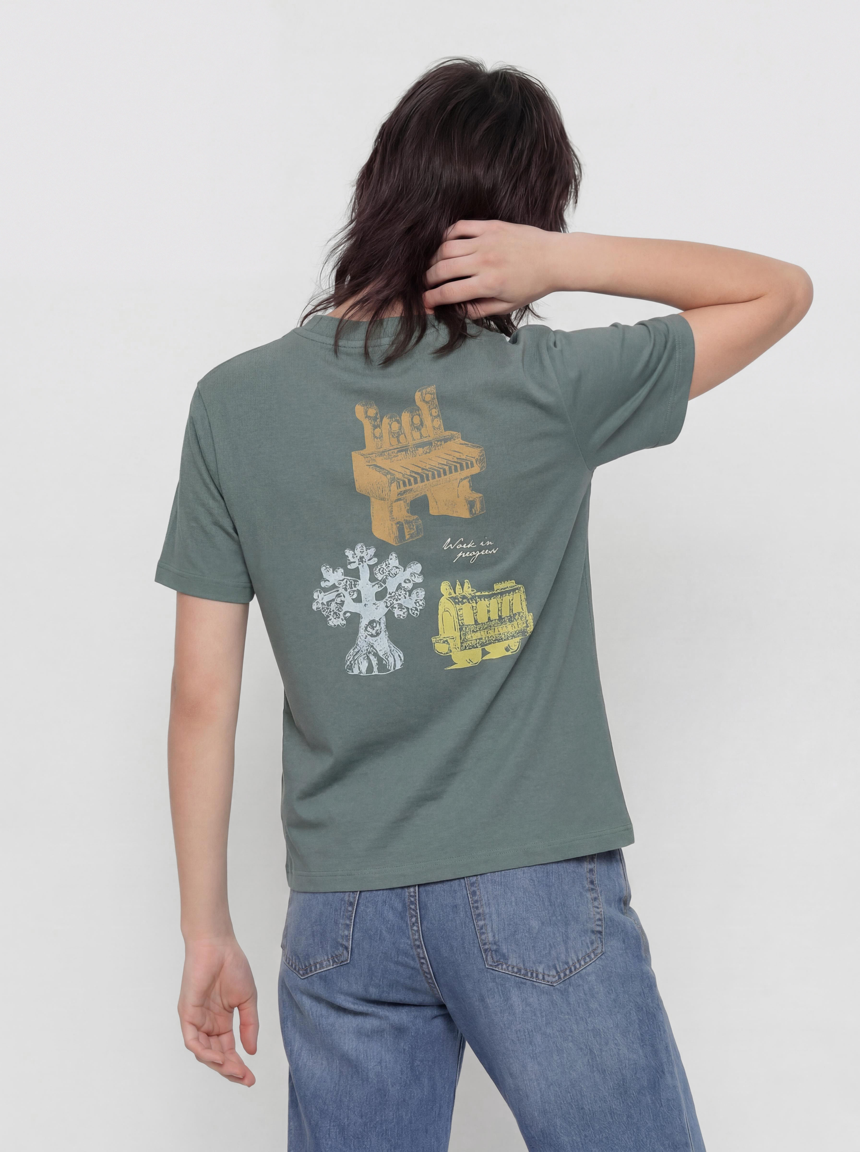 Tricou Carhartt WIP Forma Wmn (velvet green)