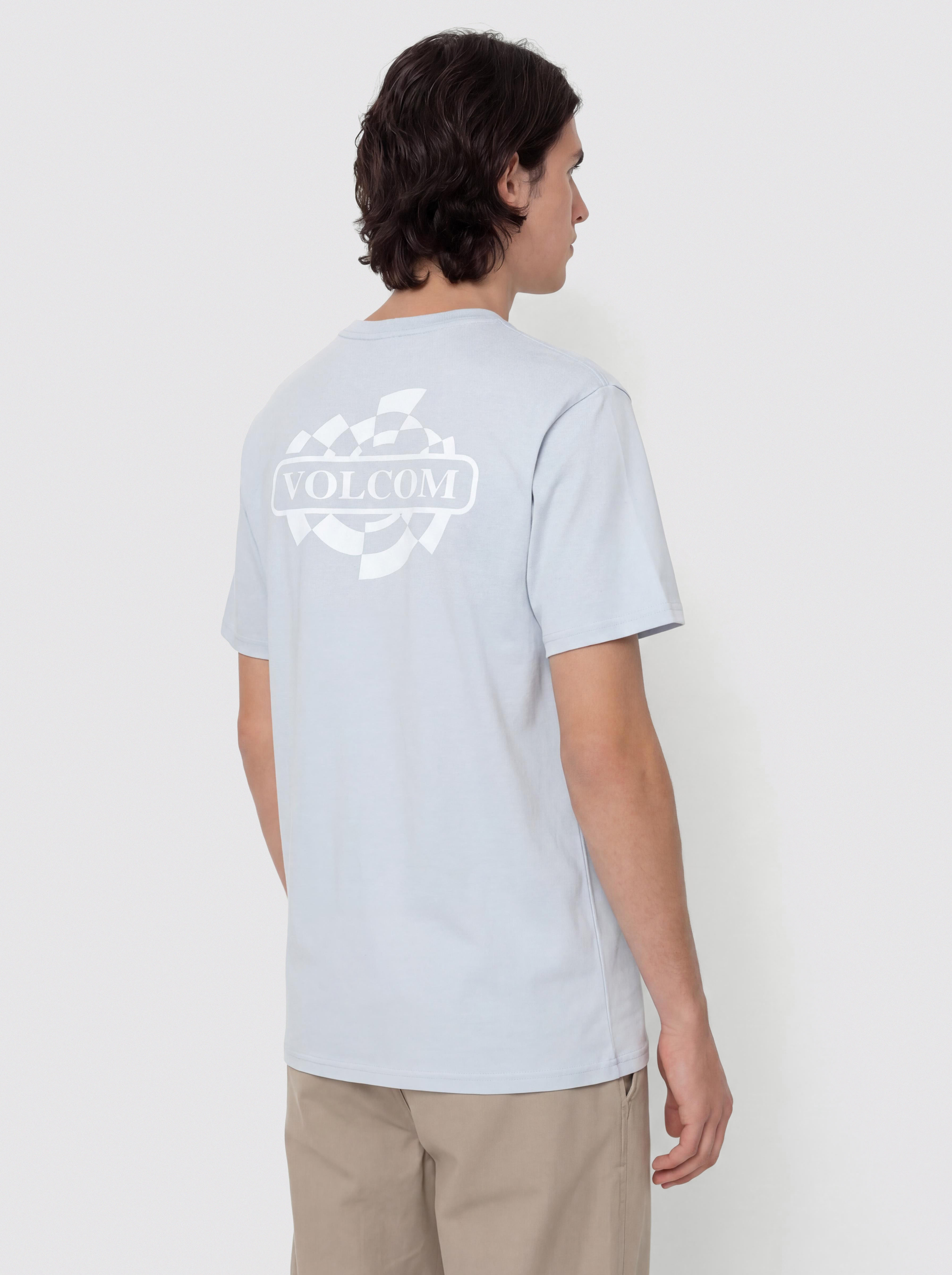 Tricou Volcom Startlog Bsc (carolina blue)