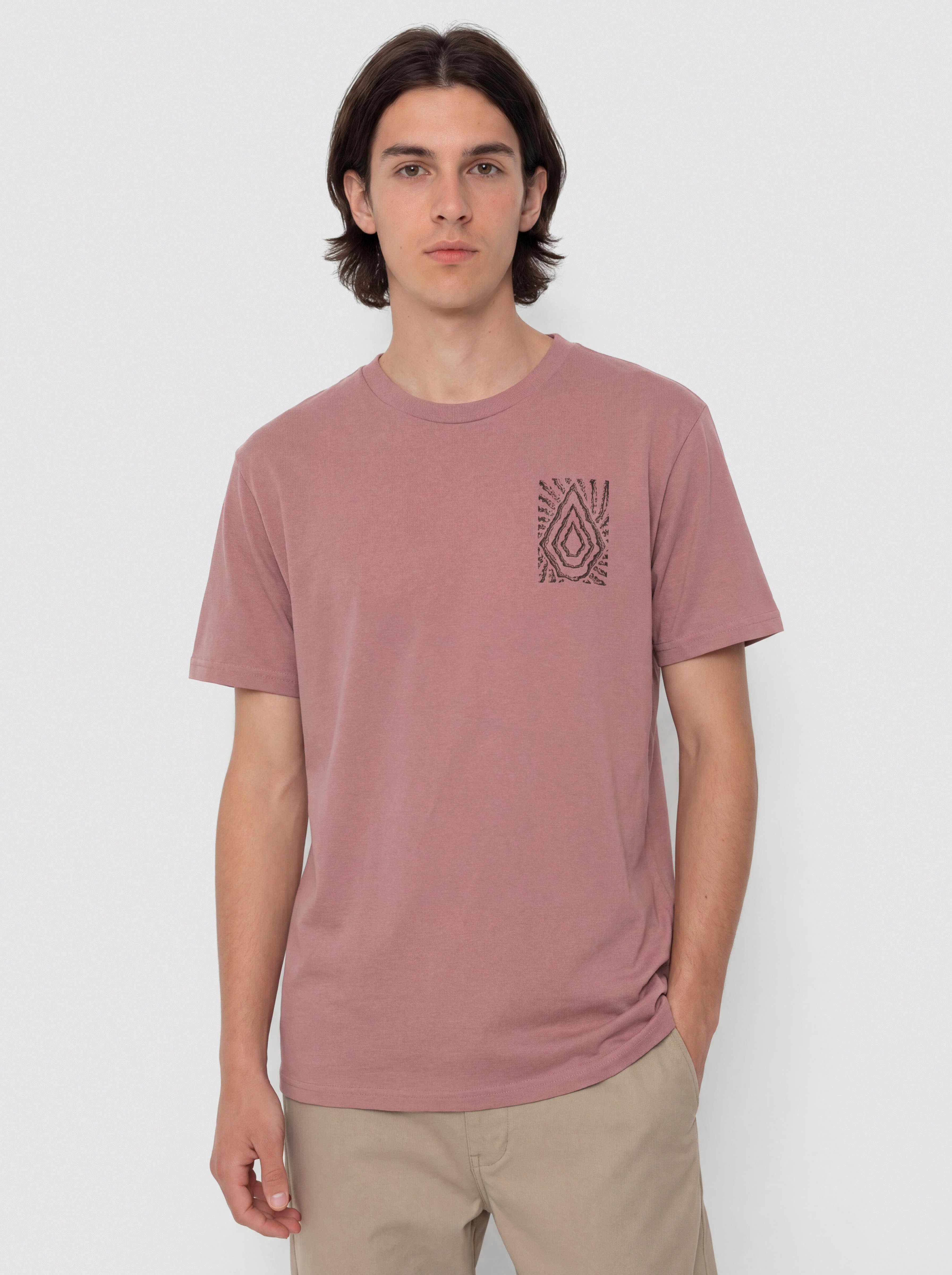 Tricou Volcom Radiaton (stone rose)