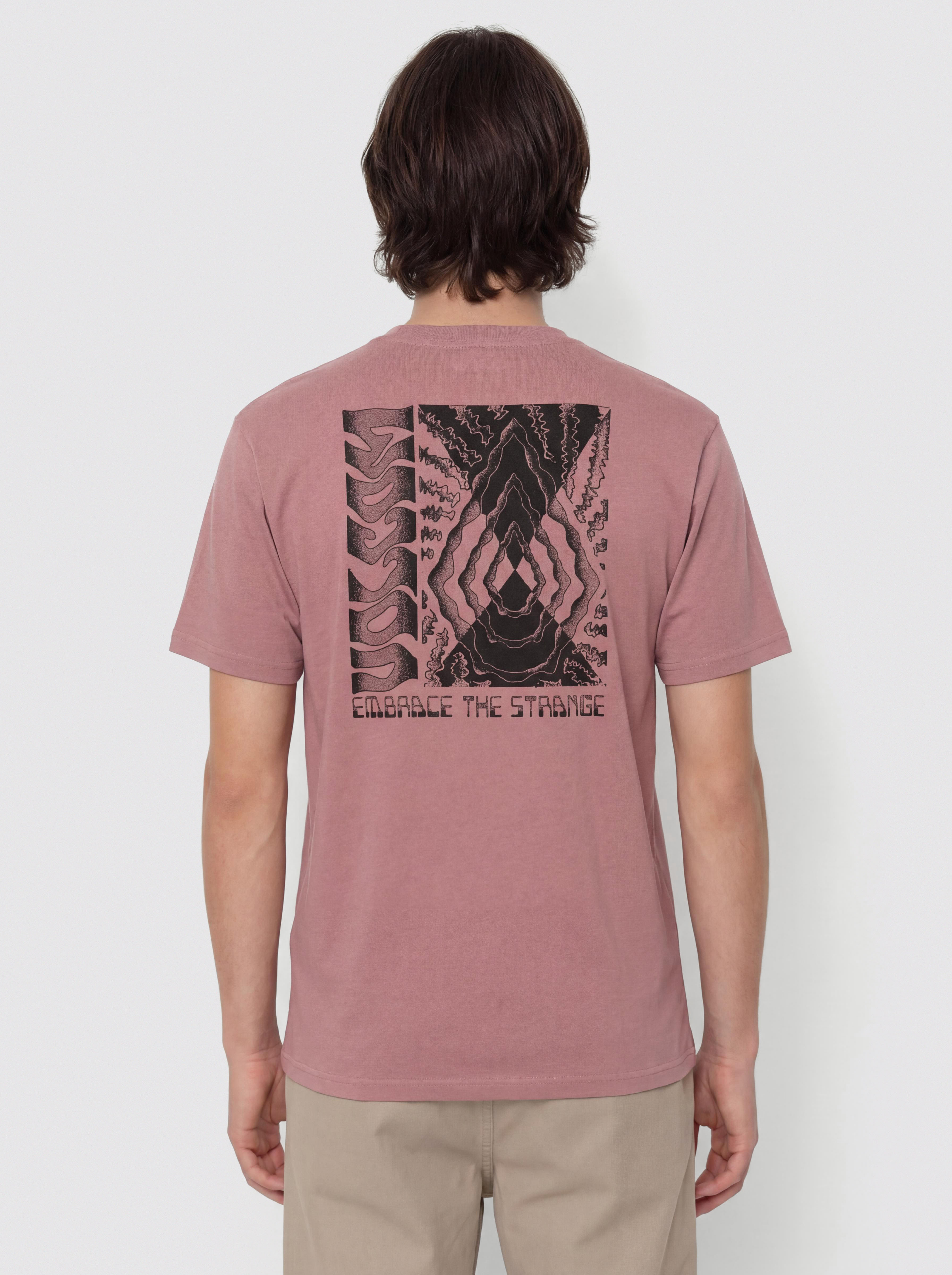 Tricou Volcom Radiaton (stone rose)