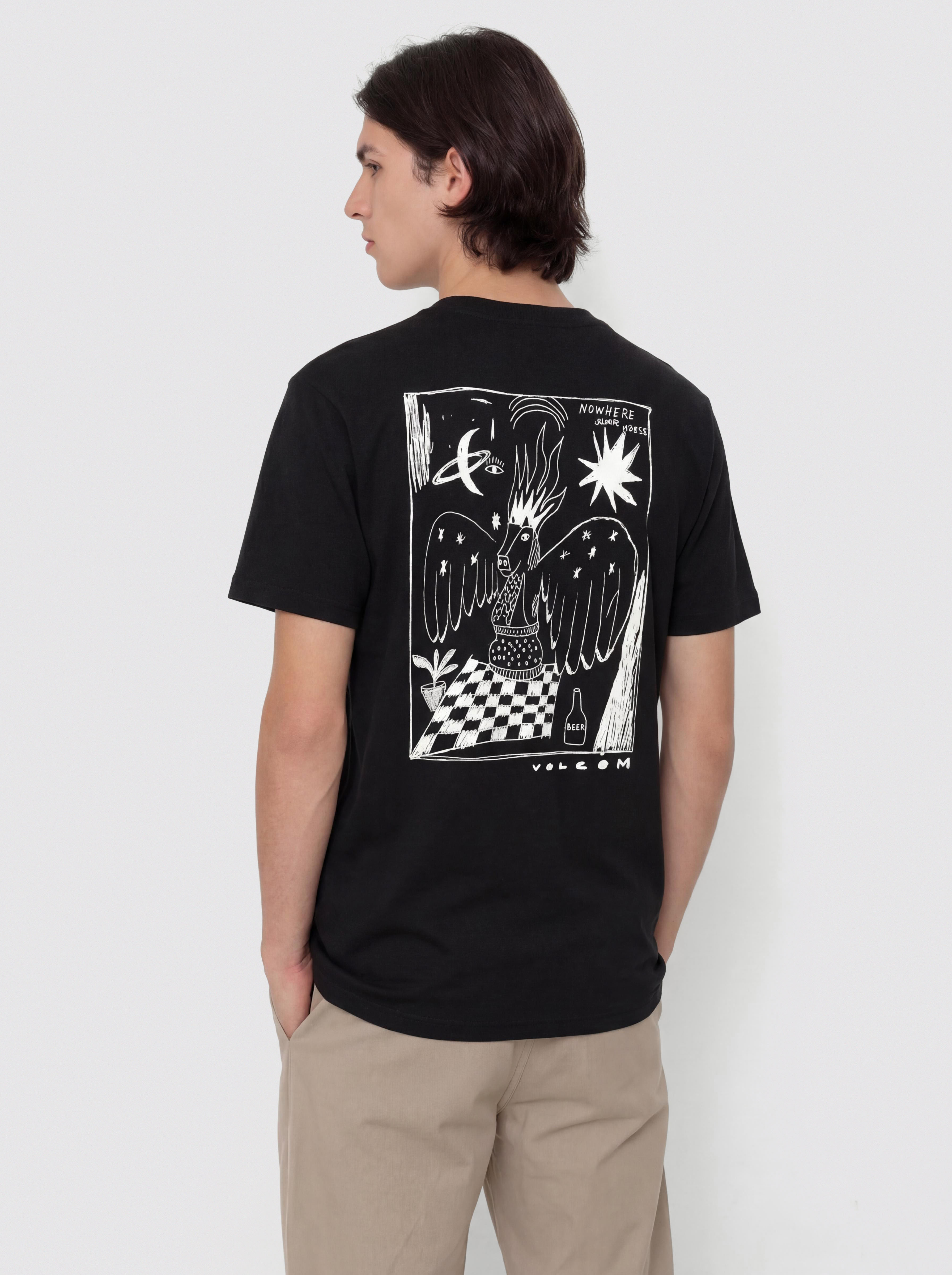 Tricou Volcom Nowhere (black)