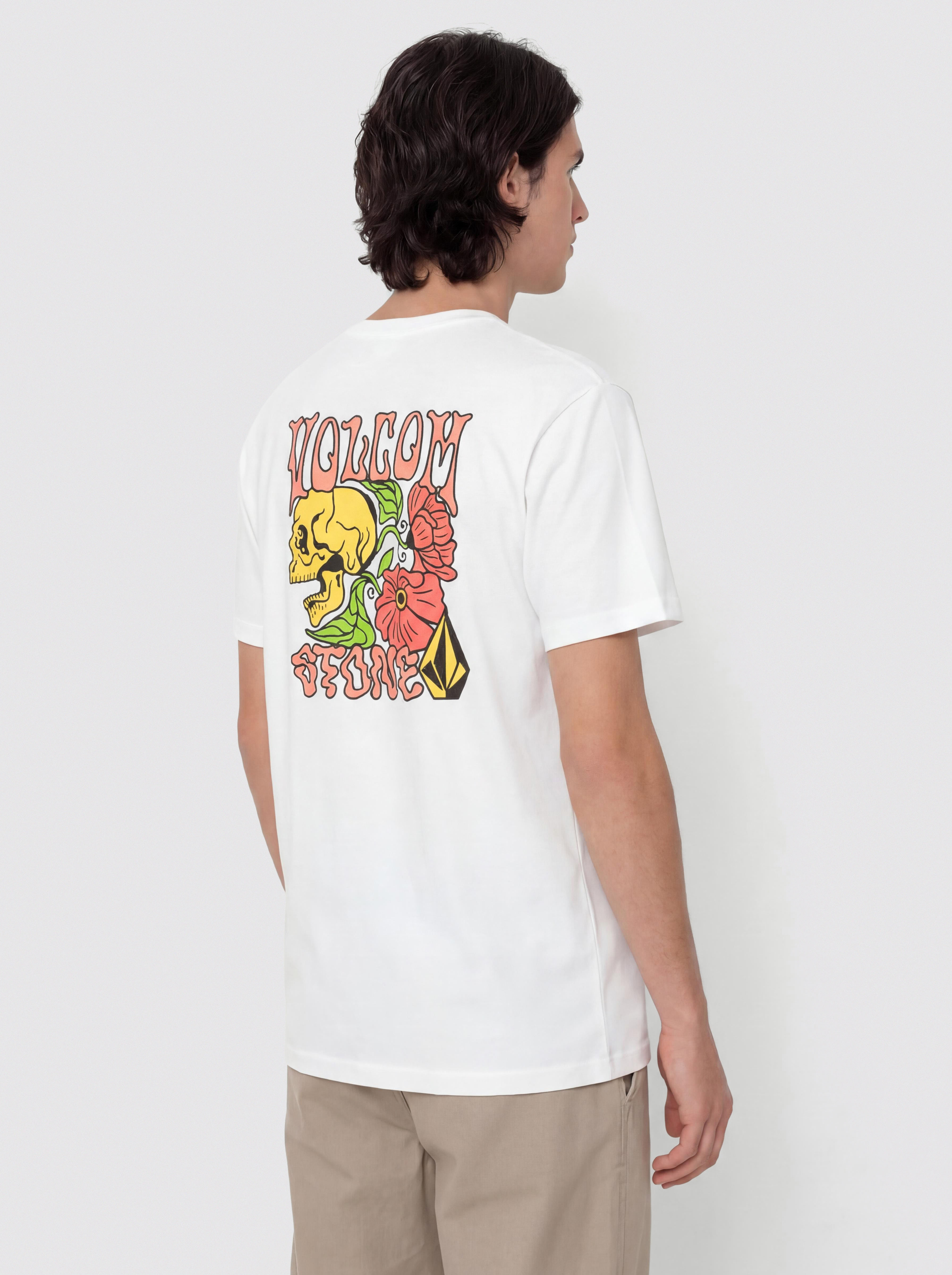 Tricou Volcom Tooflow Bsc (white)
