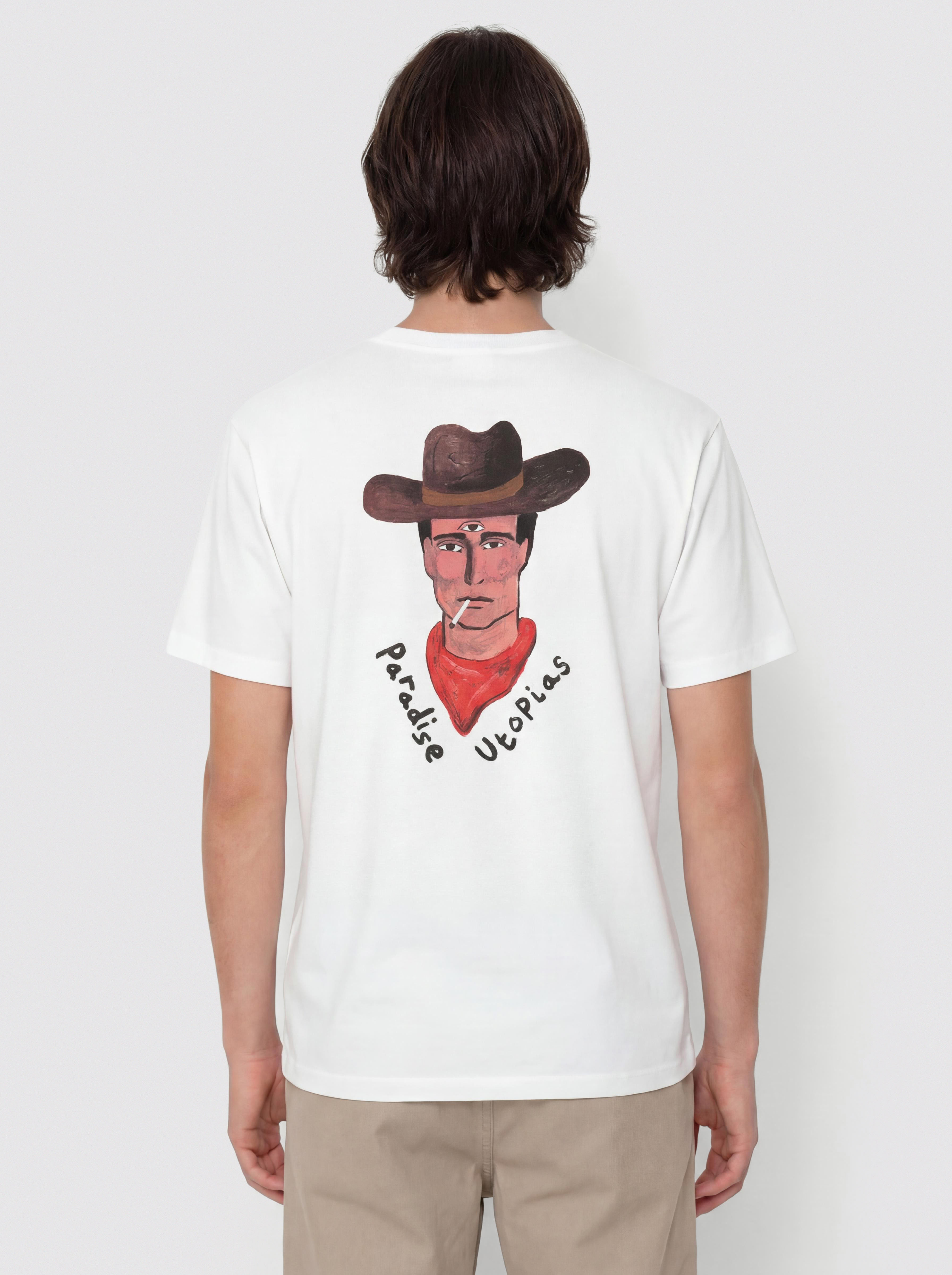 Tricou Volcom Fa Mickey Mason 2 (white)