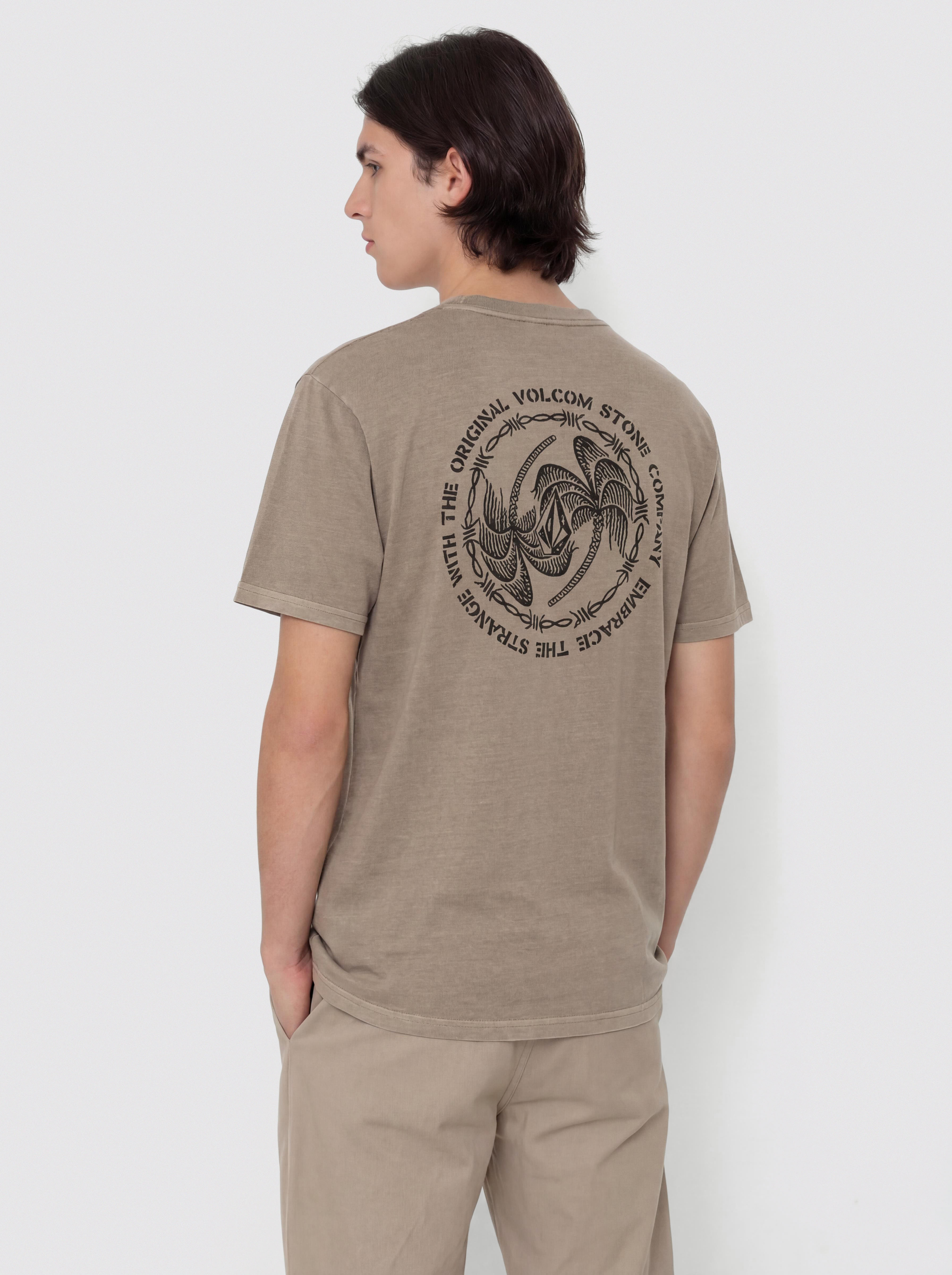 Tricou Volcom Circlepalm Pw (brindle)