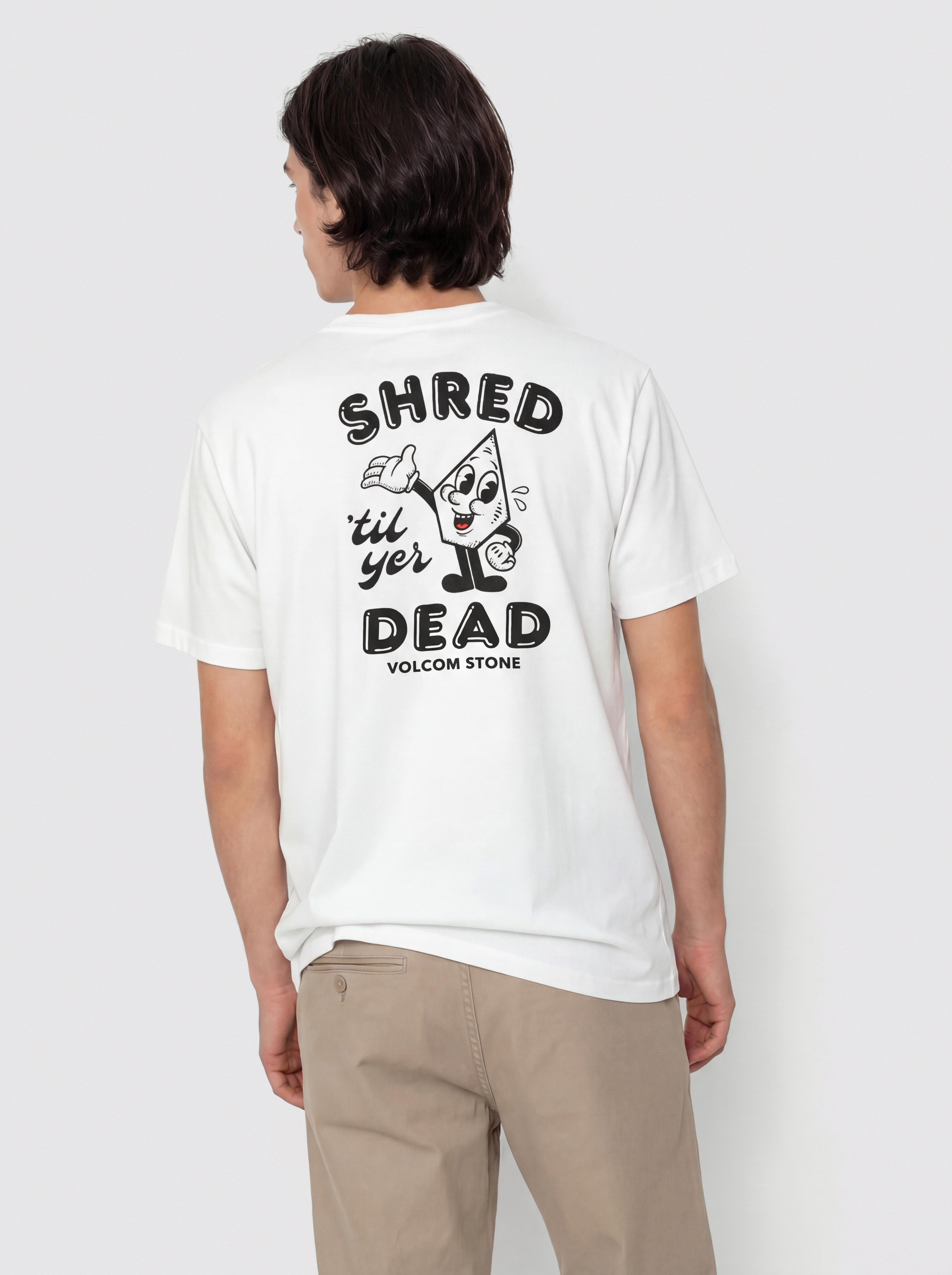 Tricou Volcom Miste Stone Bsc (white)