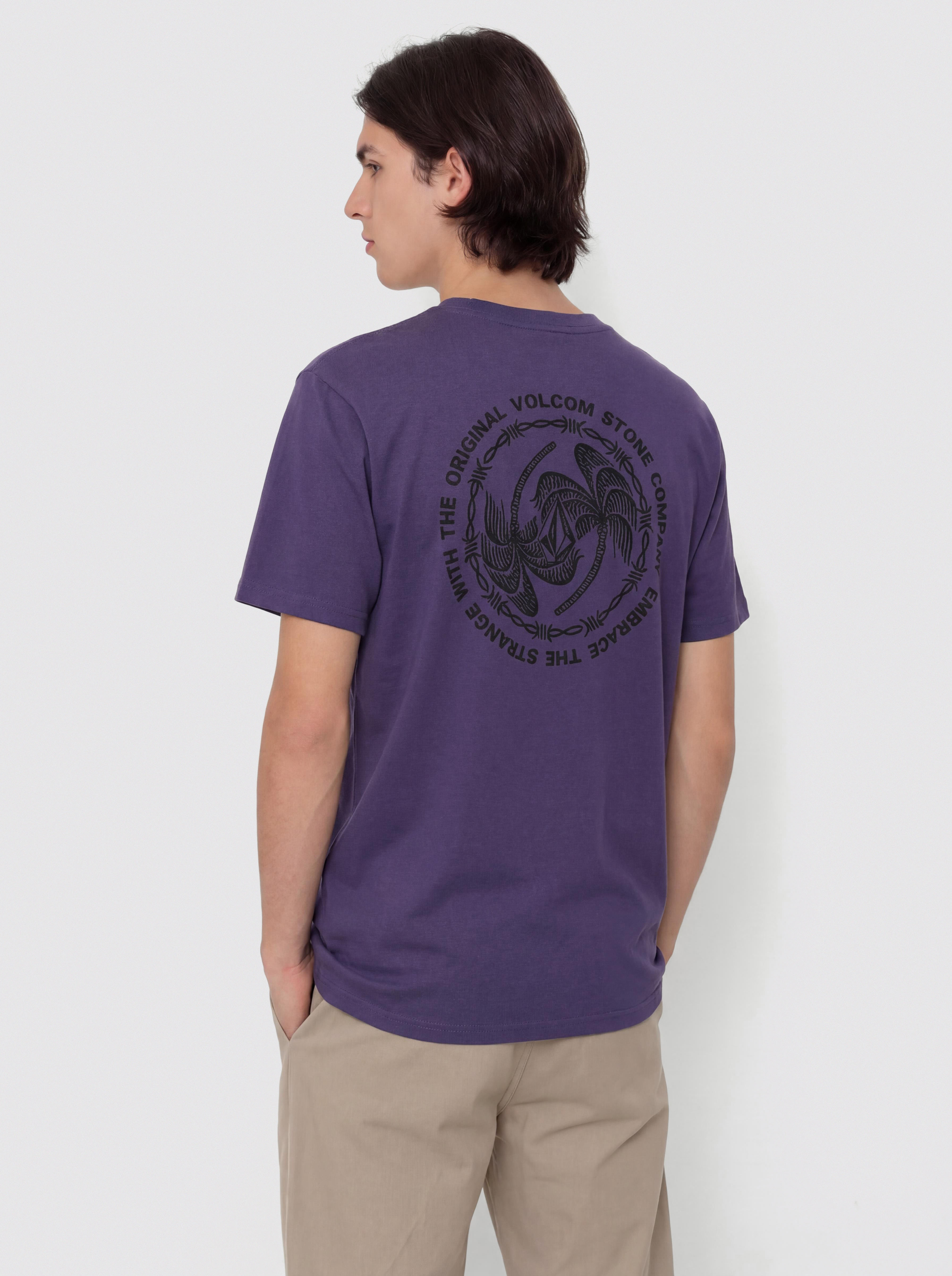 Tricou Volcom Circlepalm Pw (dark purple)