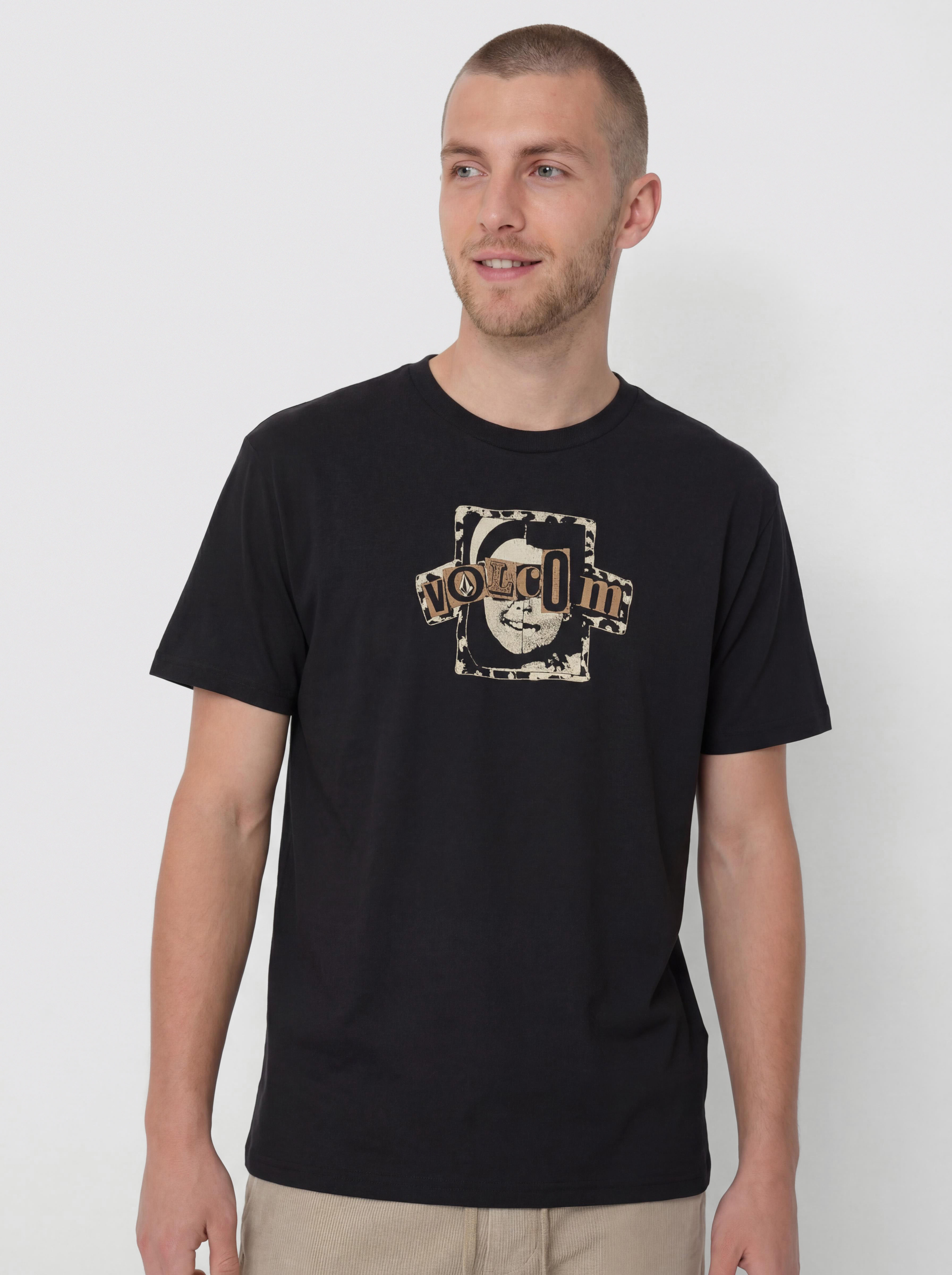 Tricou Volcom Sneer (antique black)