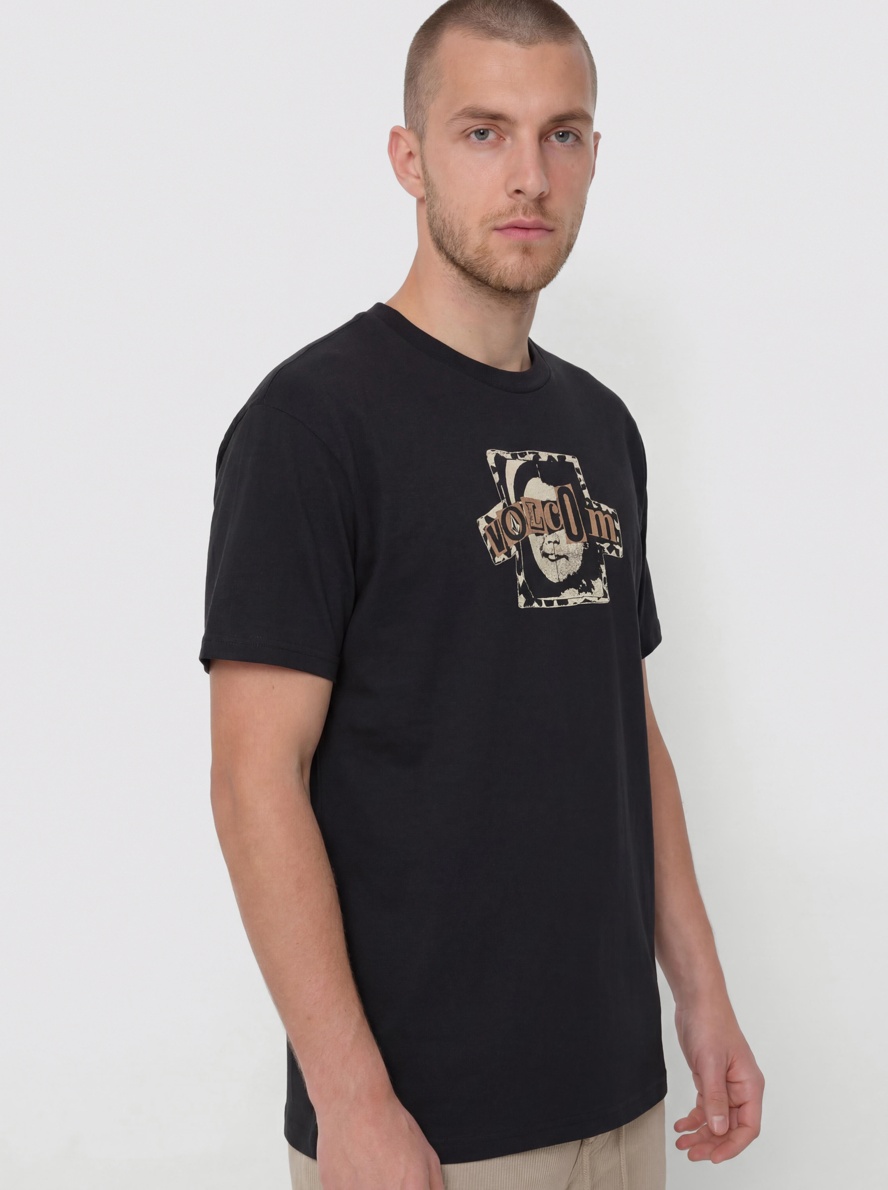Tricou Volcom Sneer (antique black)
