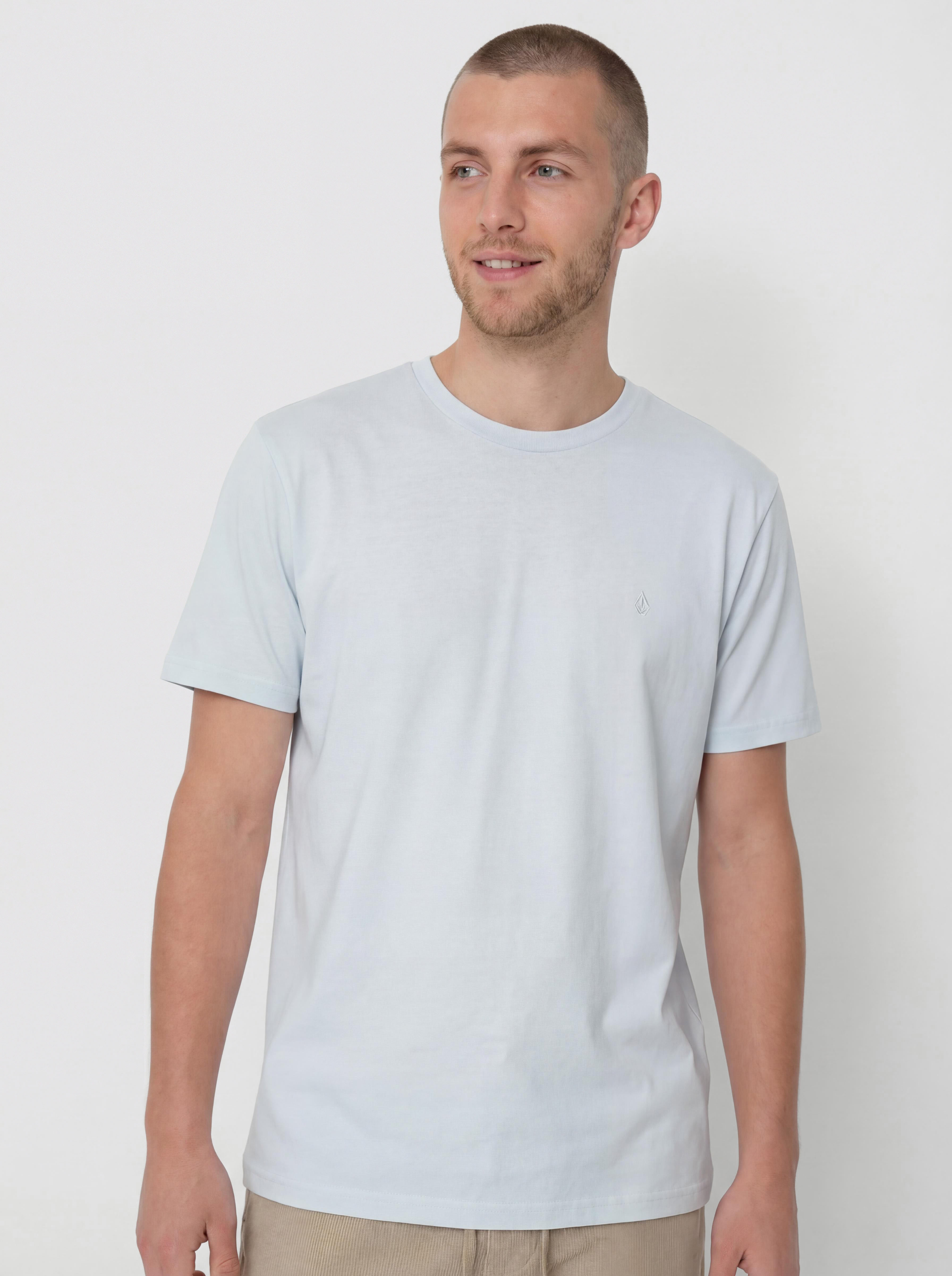 Tricou Volcom Stone Blanks Bsc (light blue acid)