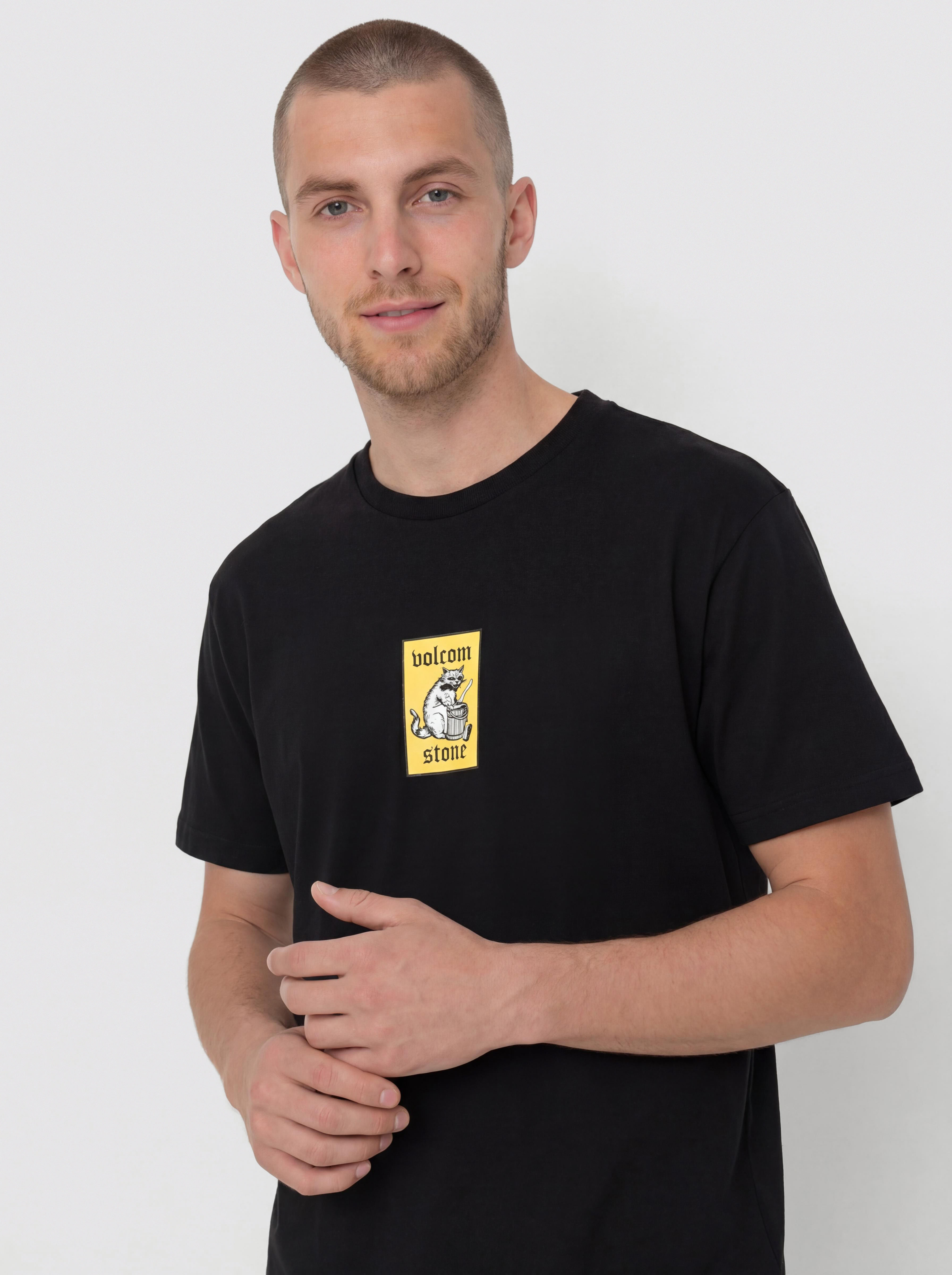 Tricou Volcom Rockout (black)