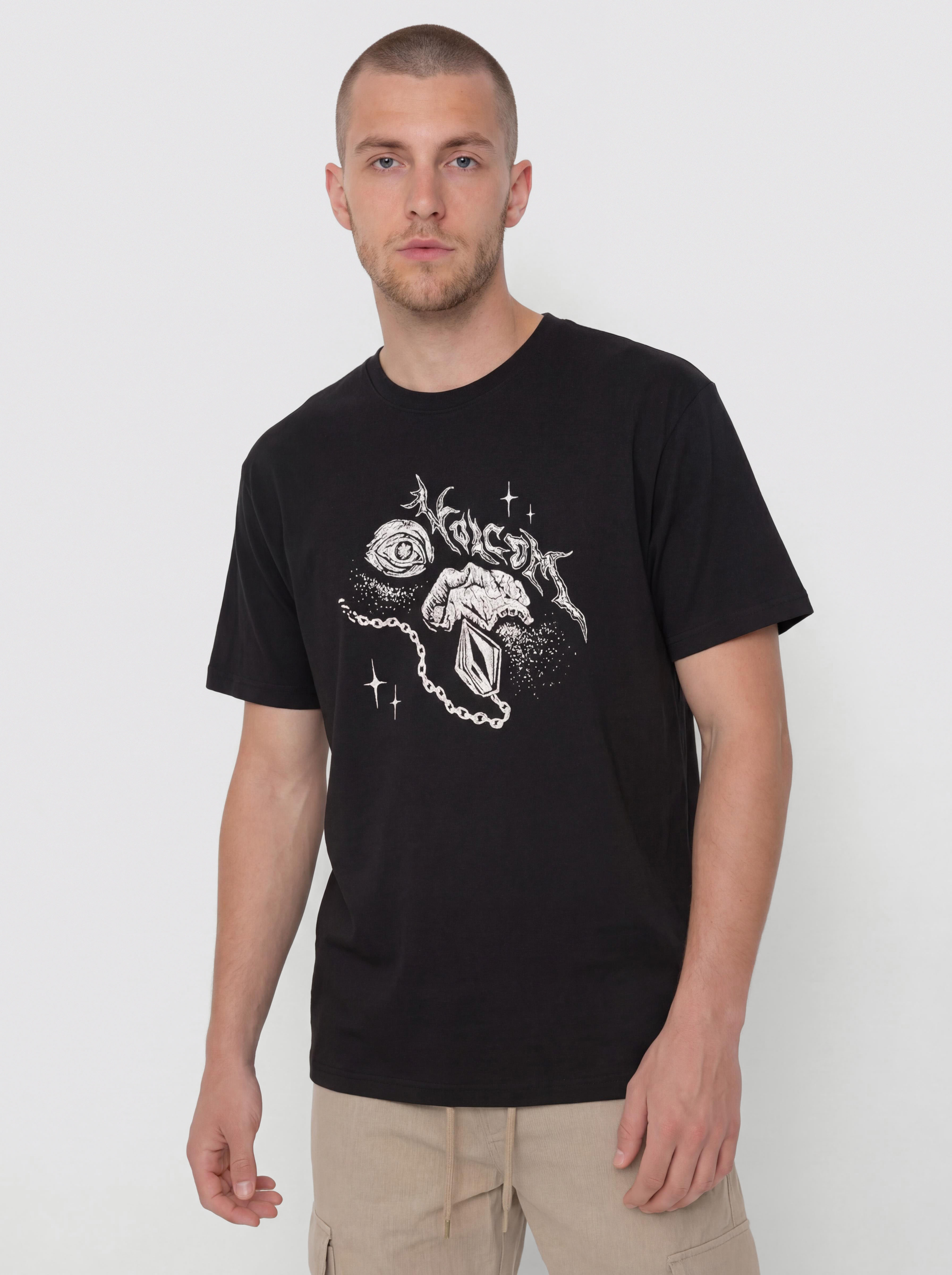Tricou Volcom Death Truction Lse (black)