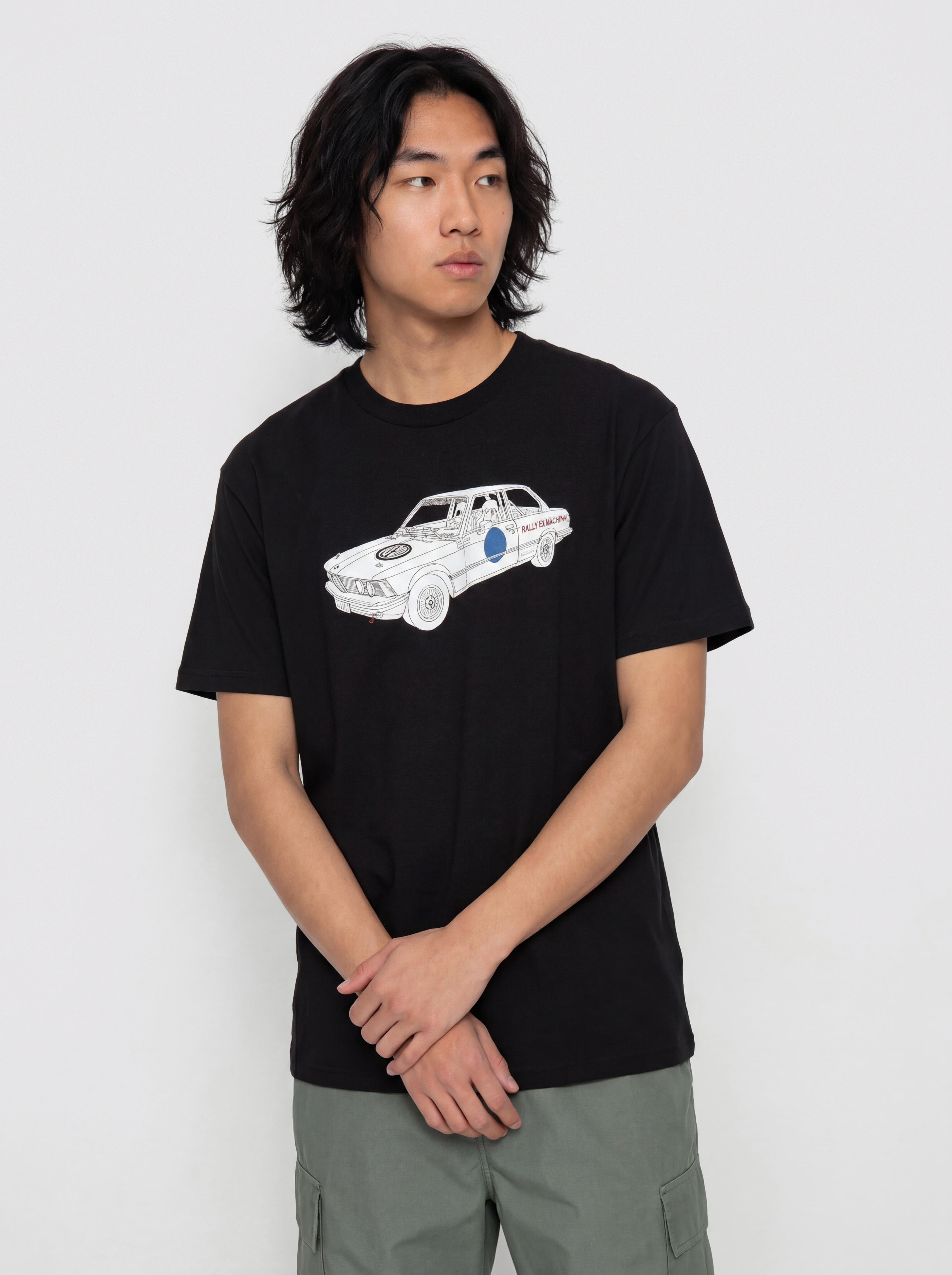 Tricou Deus Ex Machina 323 Rallyeye (black)