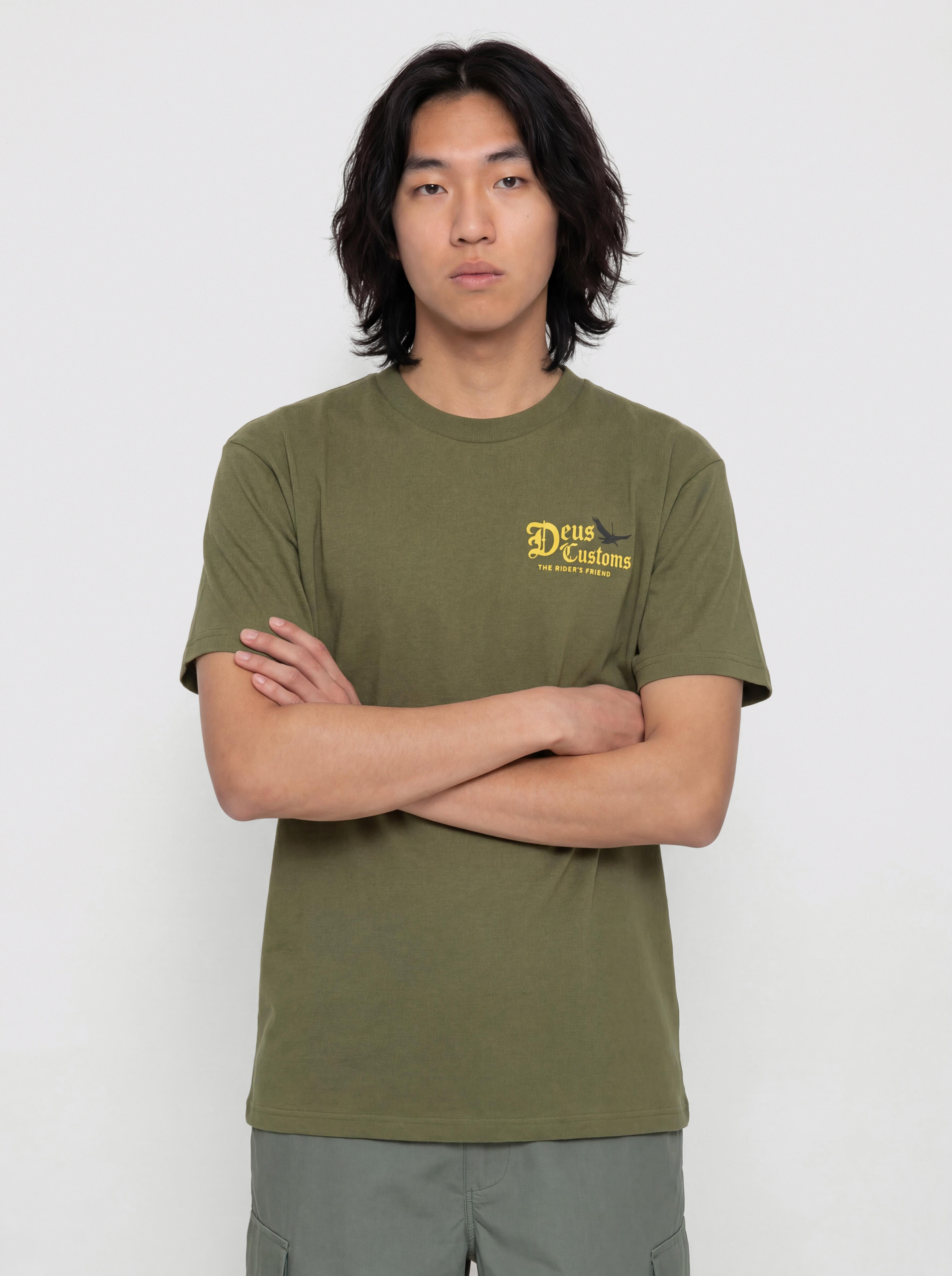 Tricou Deus Ex Machina Beep Beep (pine green)