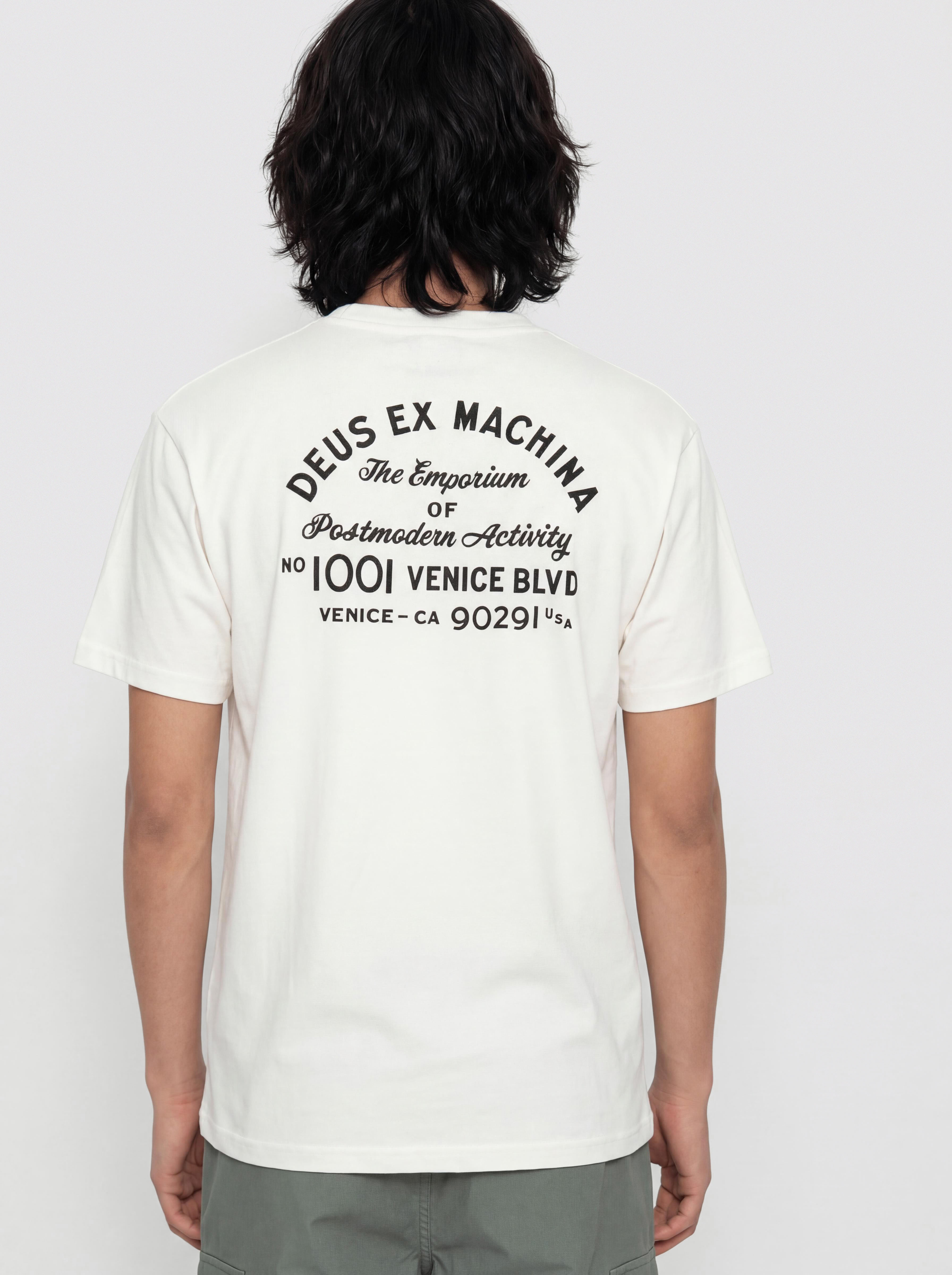 Tricou Deus Ex Machina Venice Sign (white)
