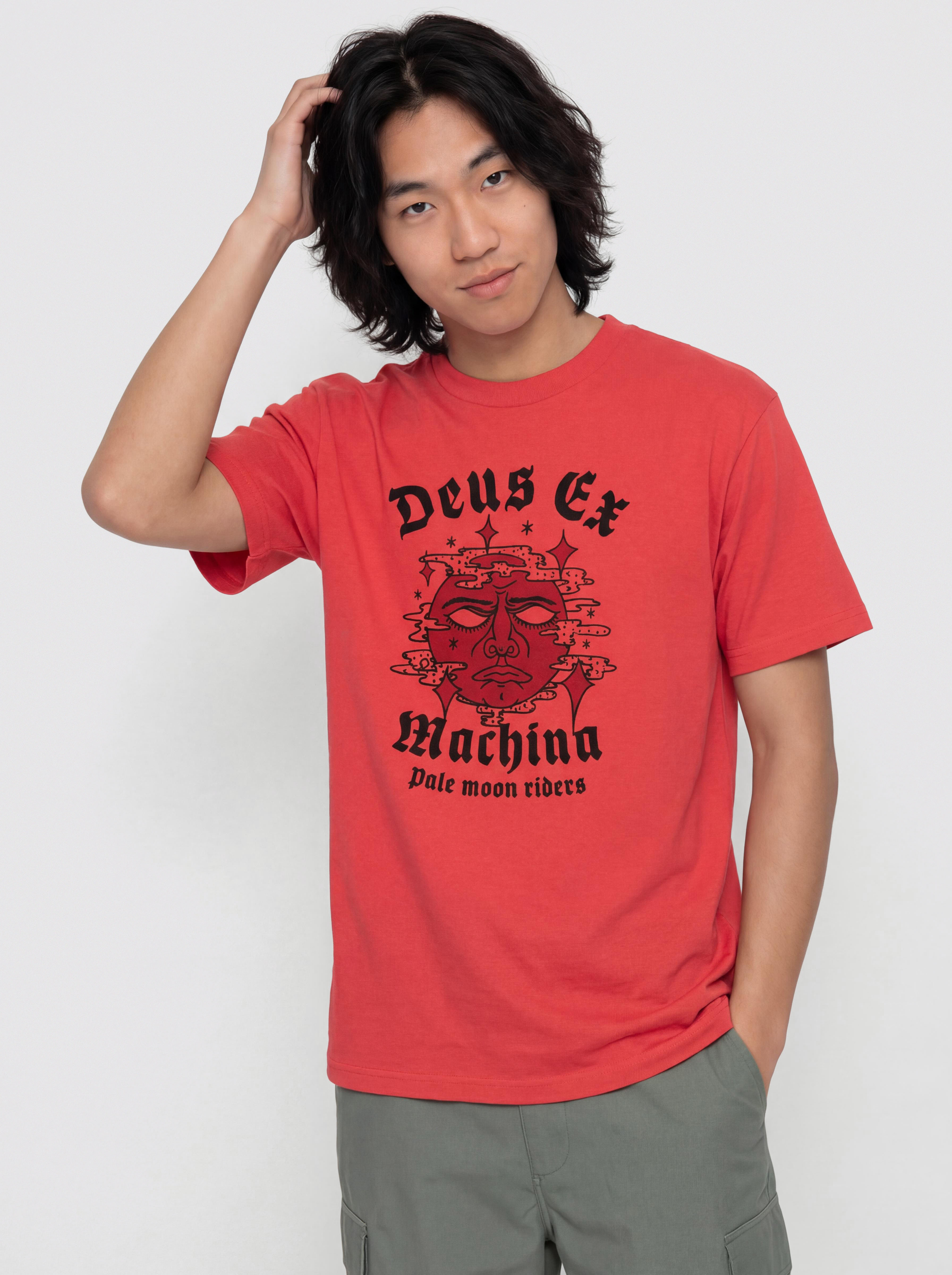 Tricou Deus Ex Machina Solaris (melon red)