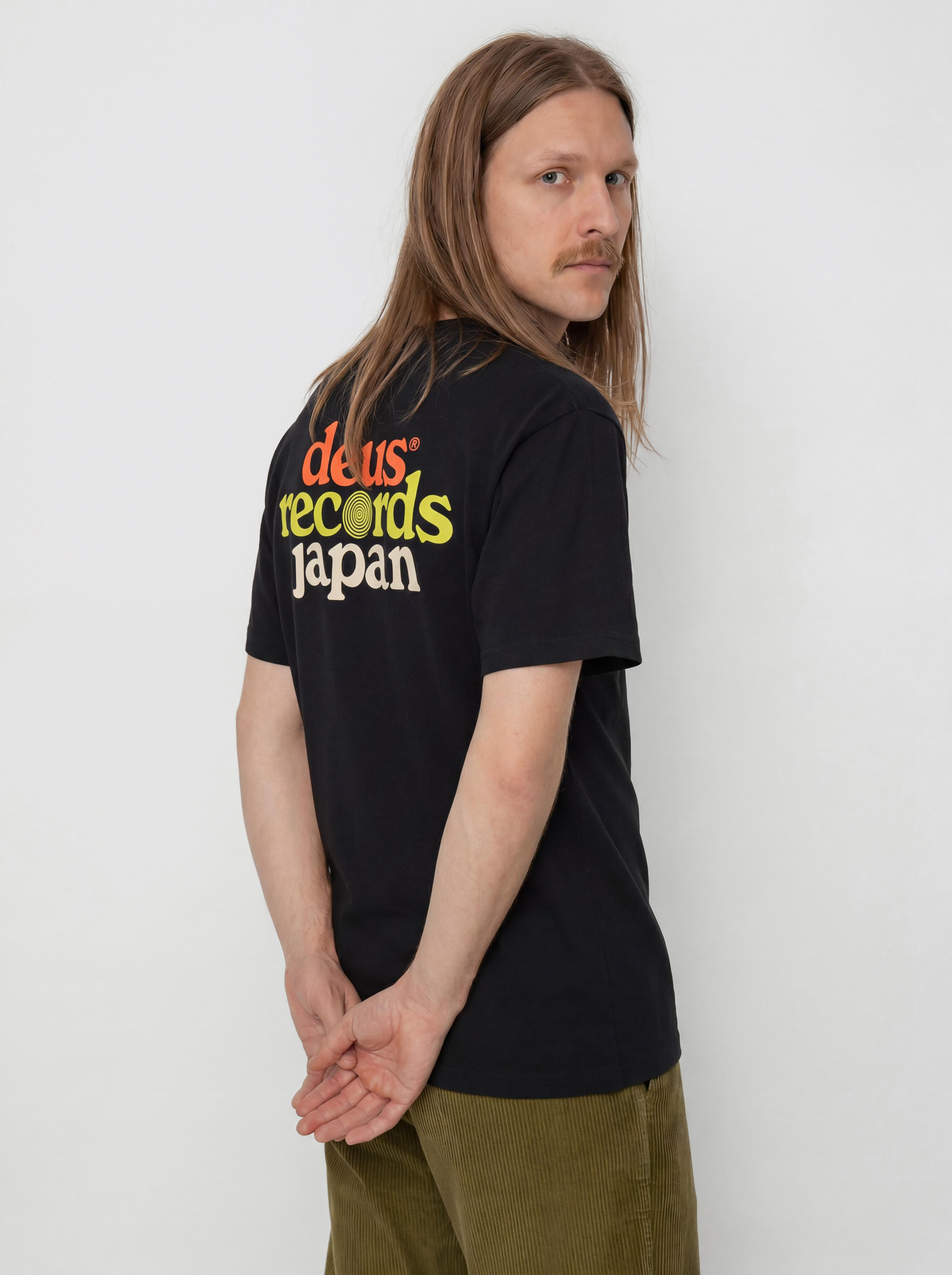 Tricou Deus Ex Machina Strata (black)