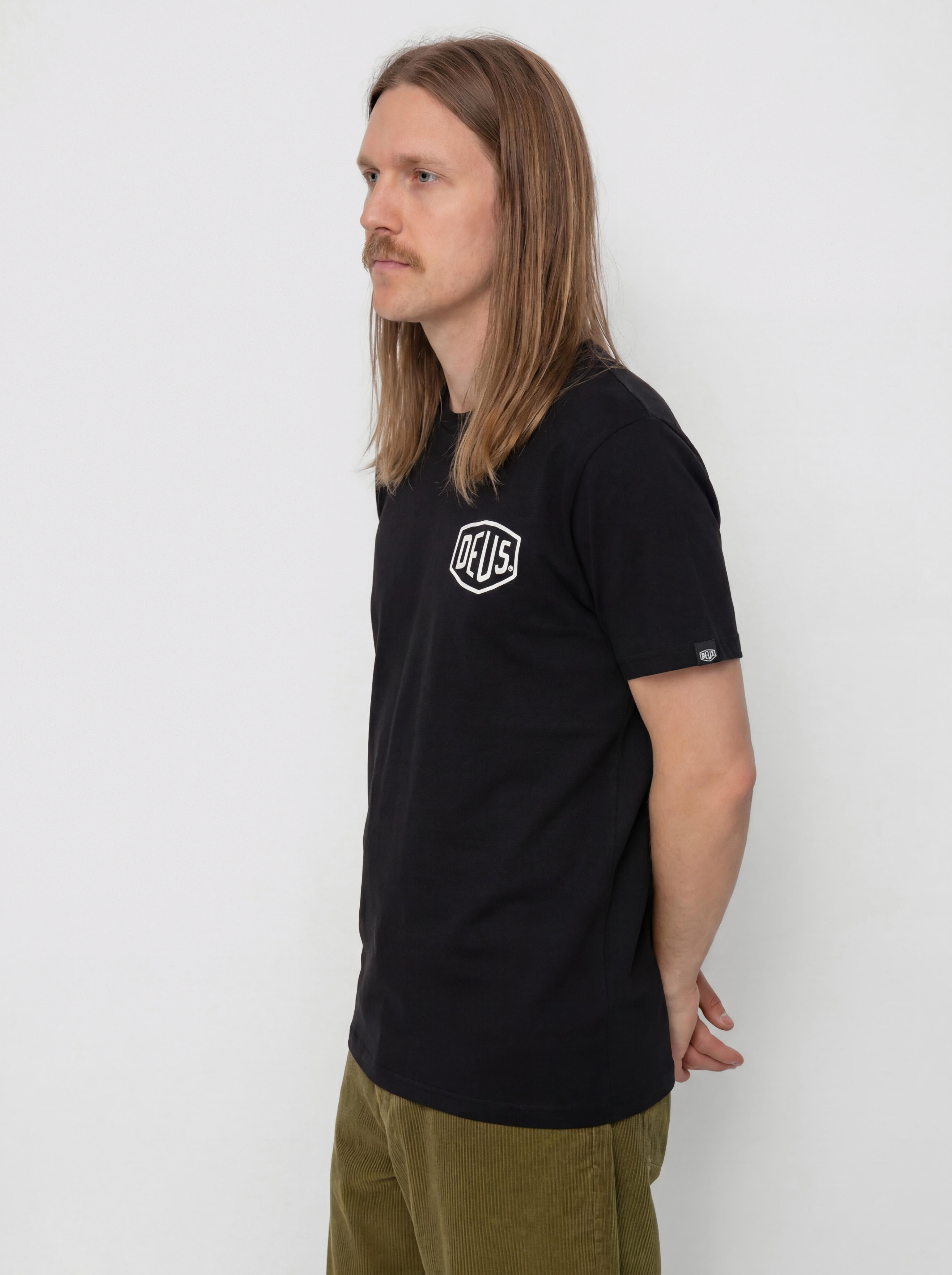 Tricou Deus Ex Machina Camperdown Address (black)