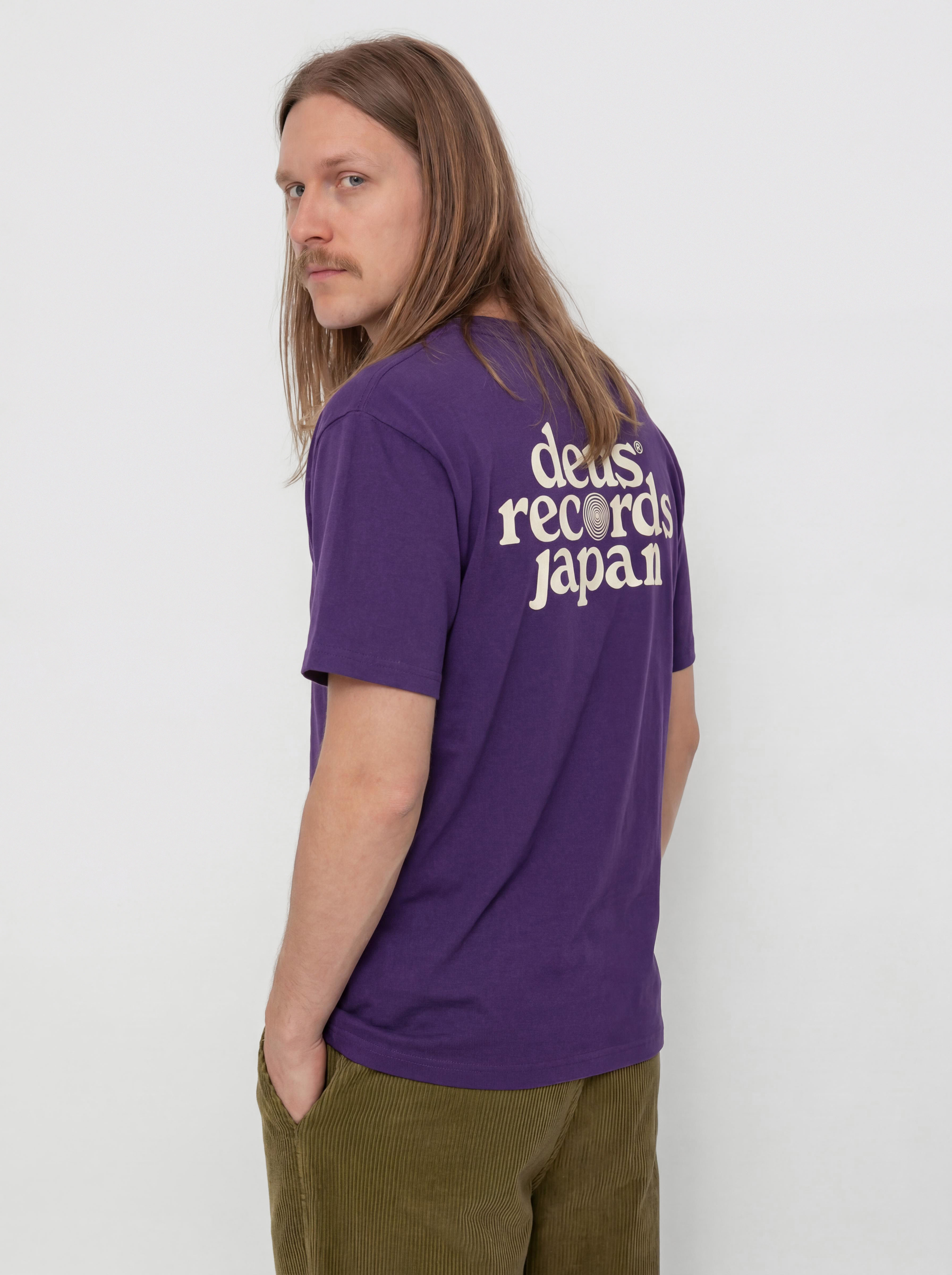 Tricou Deus Ex Machina Strata (violet indigo)