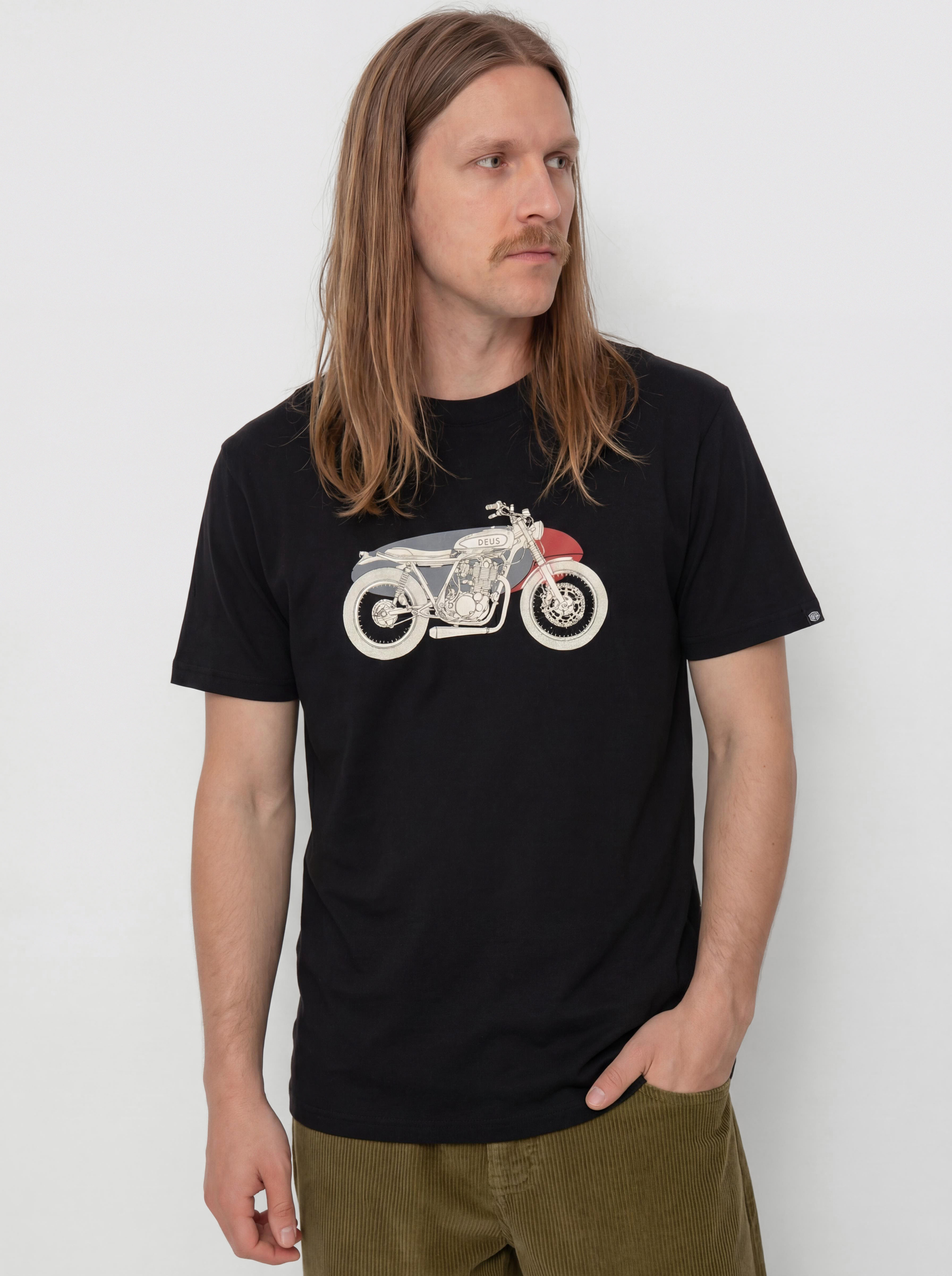 Tricou Deus Ex Machina Drovers Dog (black)