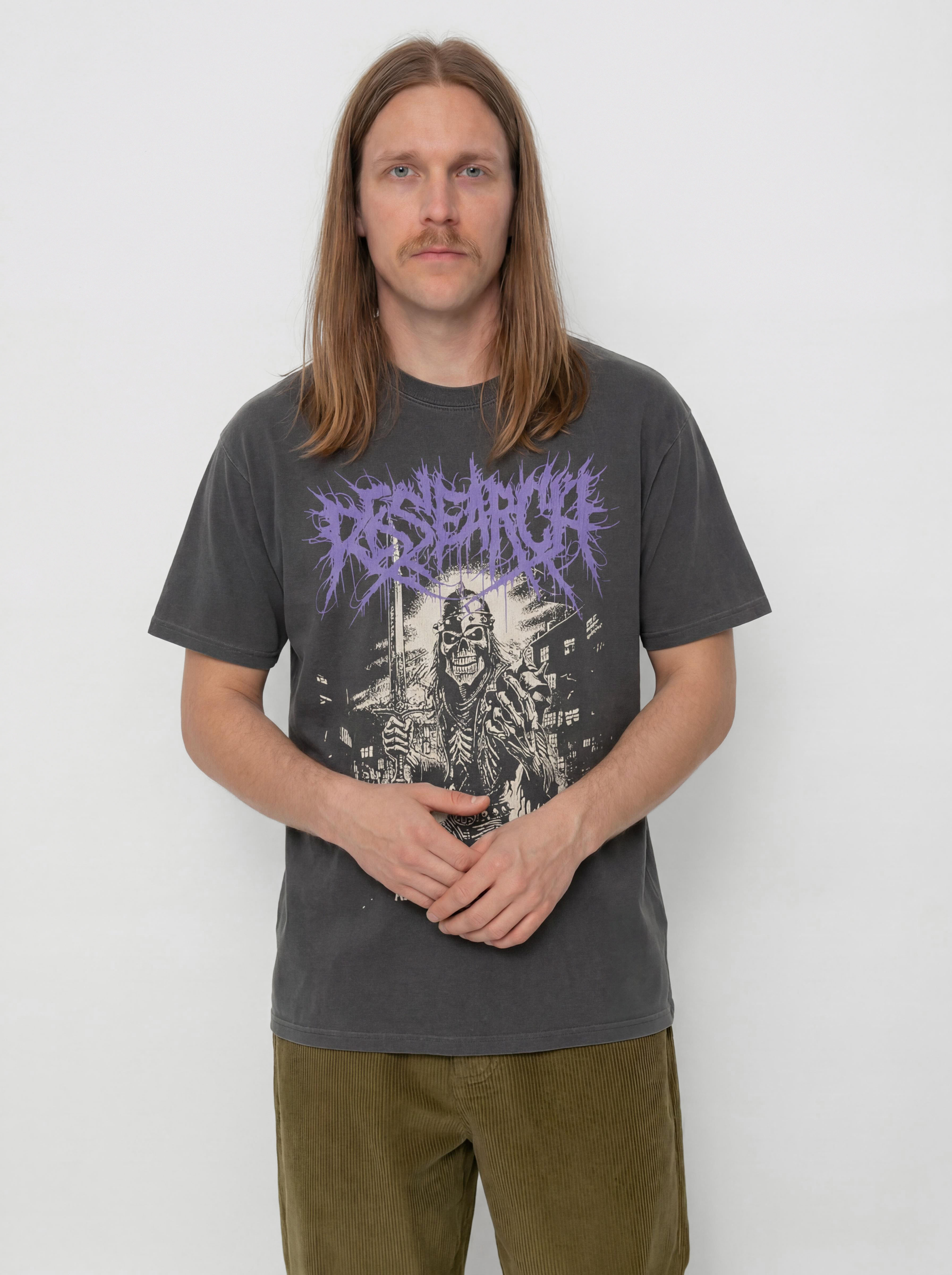 Tricou Deus Ex Machina Metal Fabricator (anthracite)