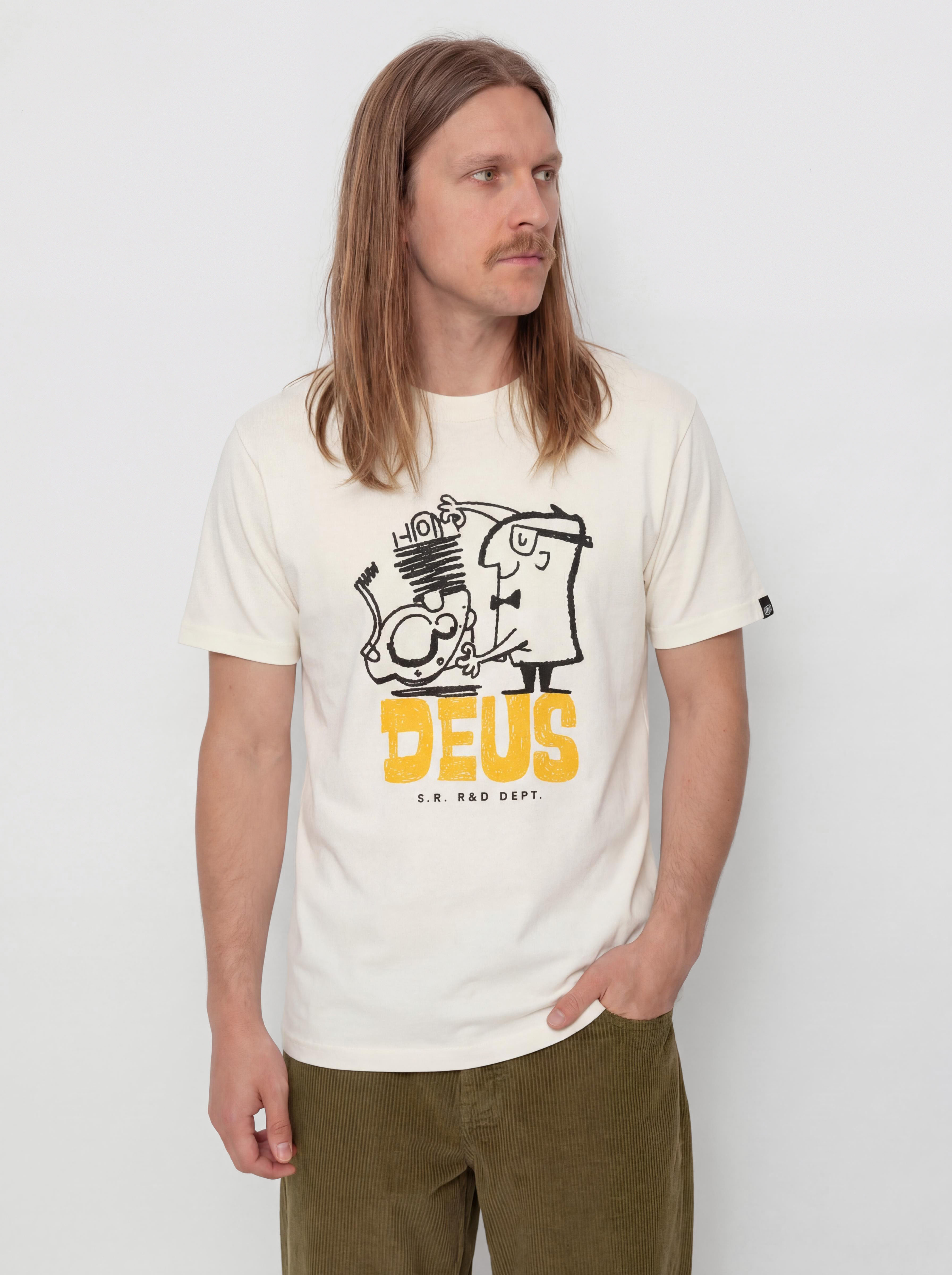 Tricou Deus Ex Machina Erasarolgy (pristine white)