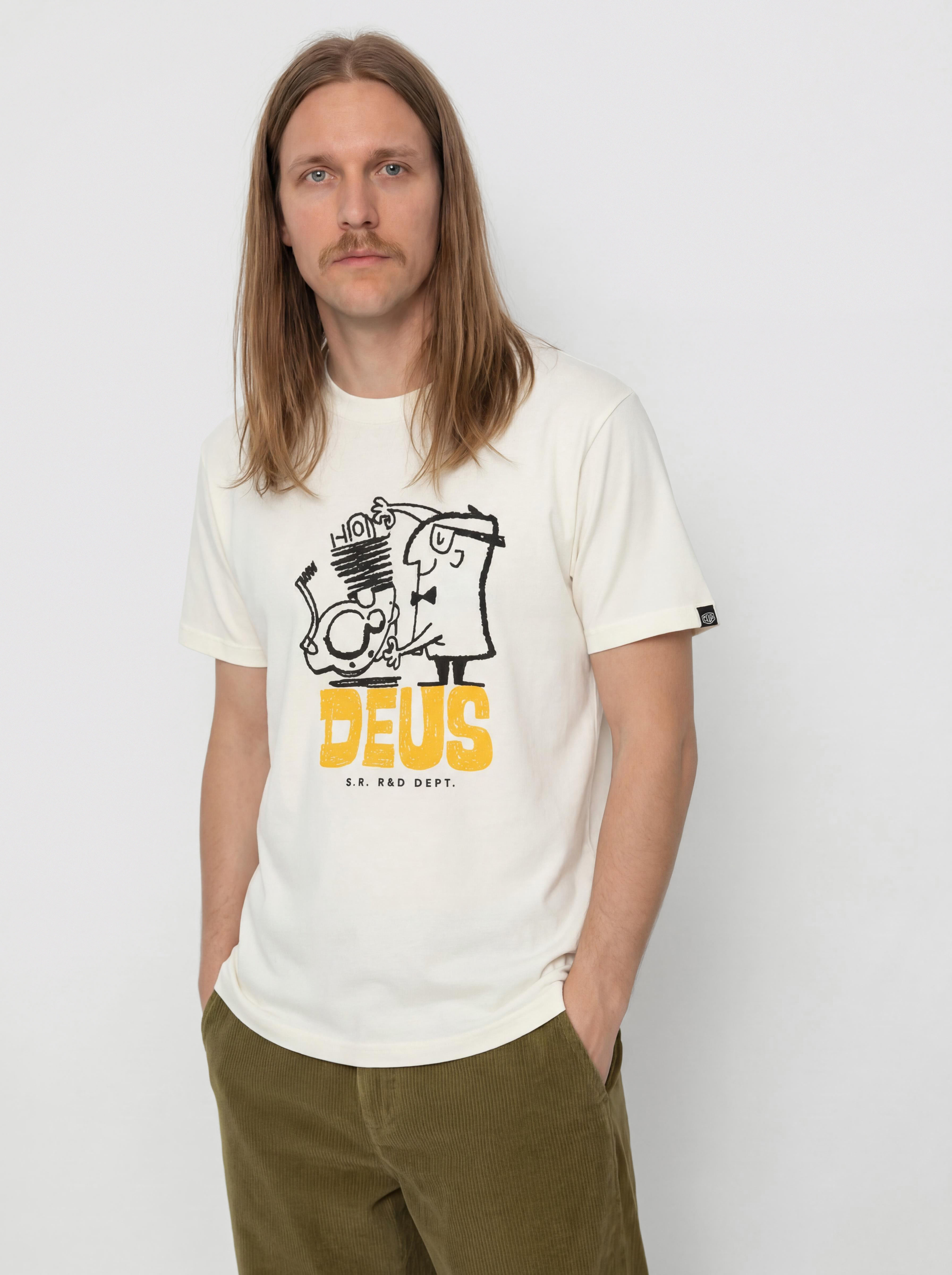 Tricou Deus Ex Machina Erasarolgy (pristine white)